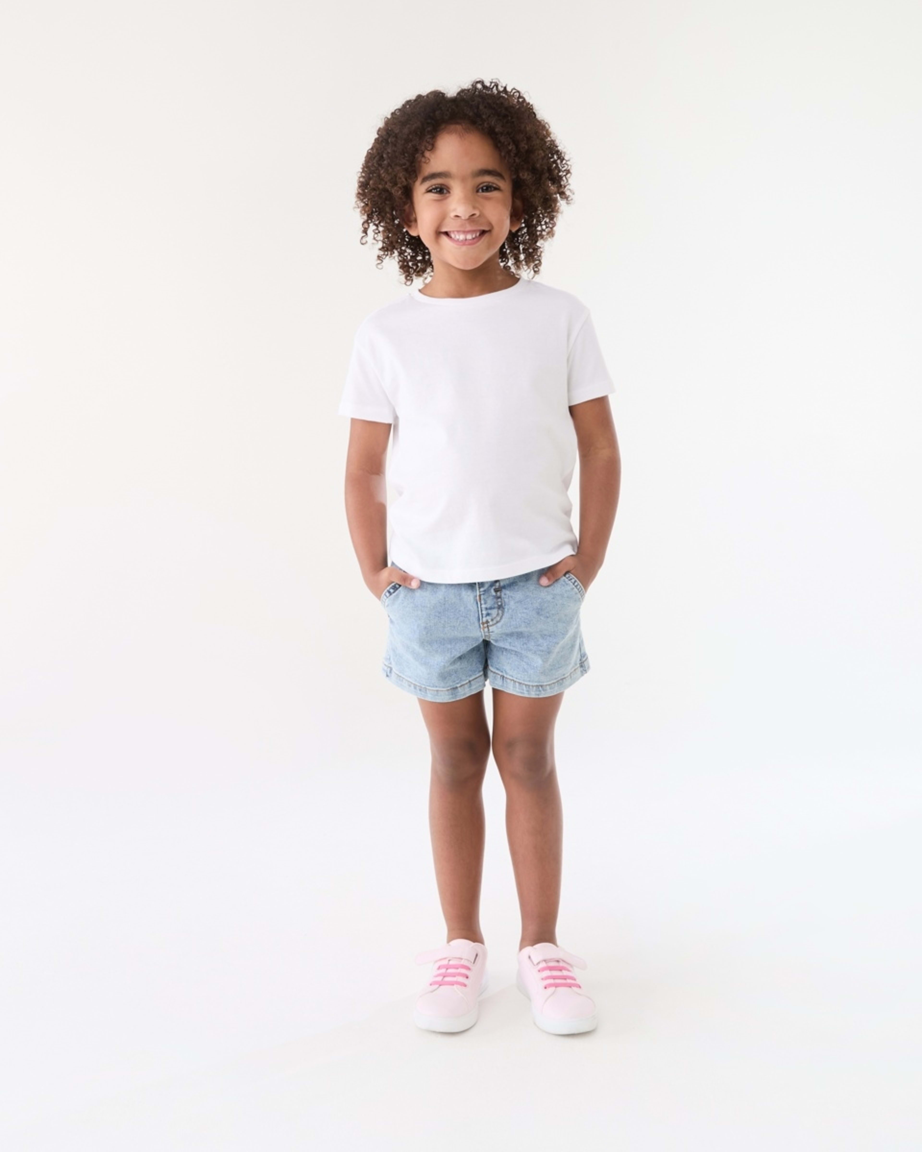 5 Denim Shorts LIGHT WASH, 5 of 6