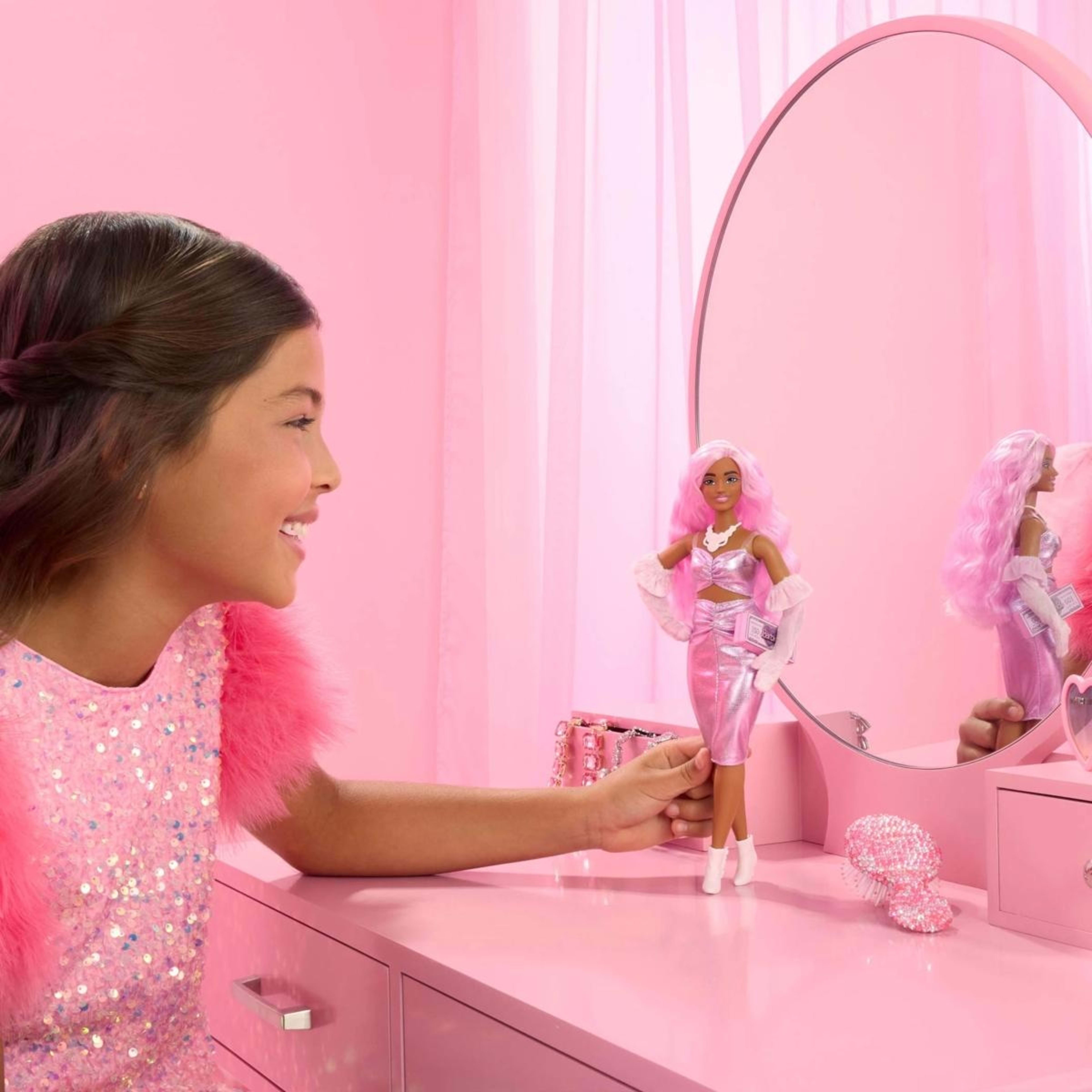 5 Barbie Deluxe Style Doll - Assorted, 5 of 6