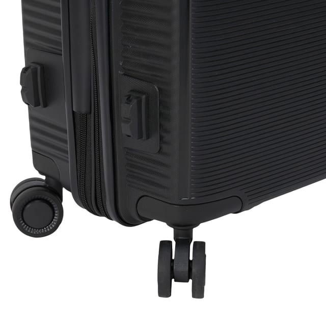 50cm Premium 8 Wheels Hard Case - Black - Kmart