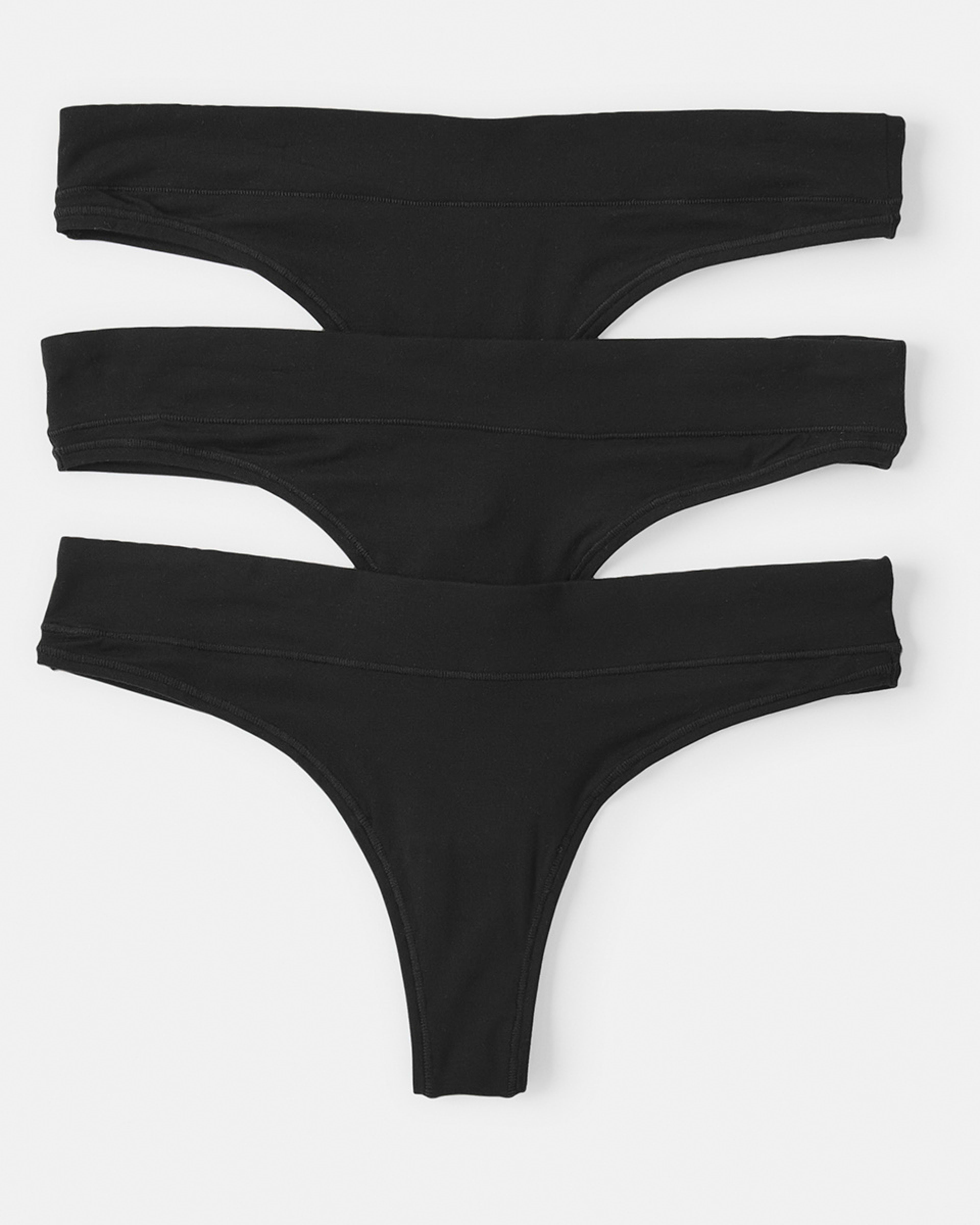 3 Pack Bamboo Blend G-String Briefs