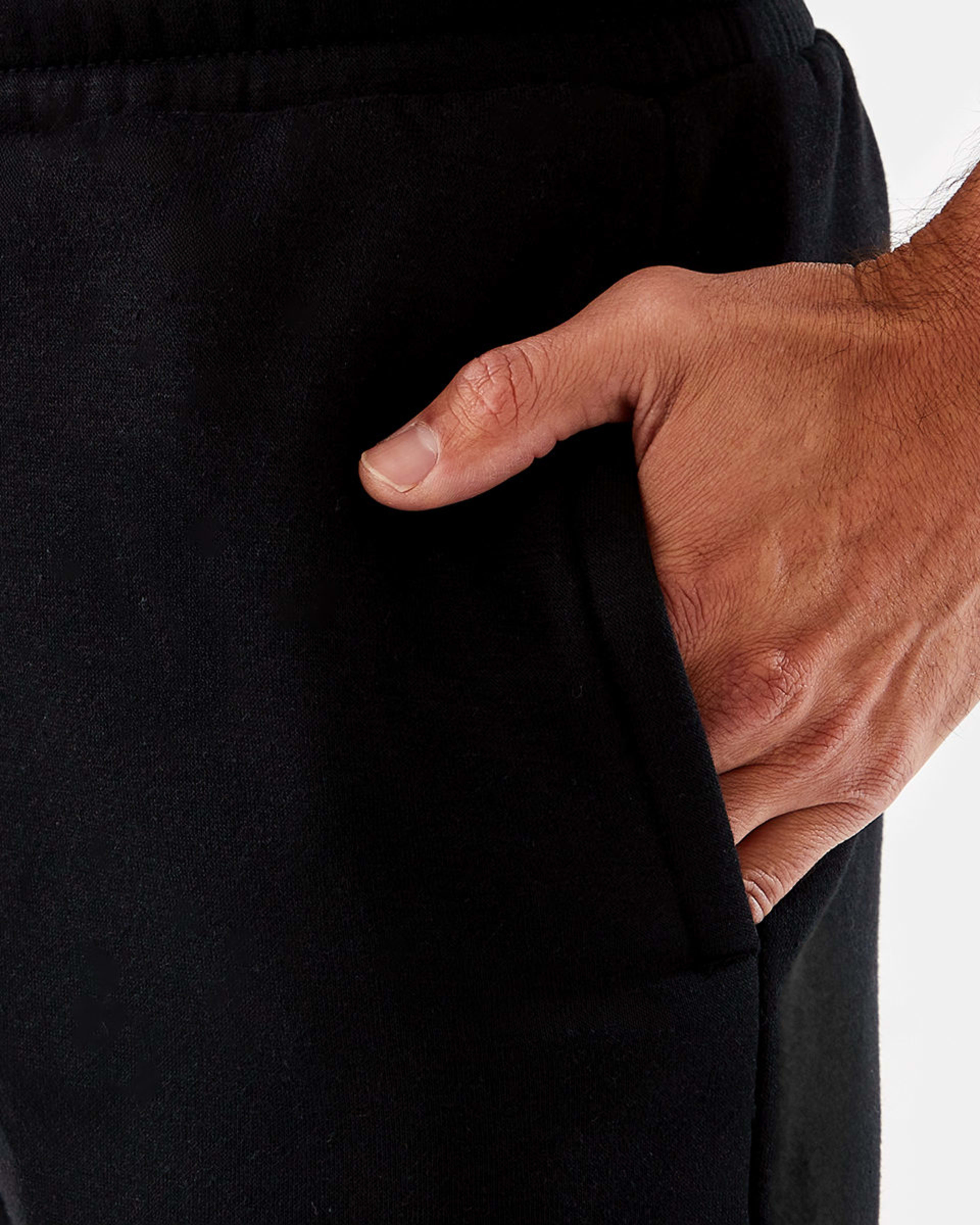 5 Side Pocket Slim Joggers Black, 5 of 5