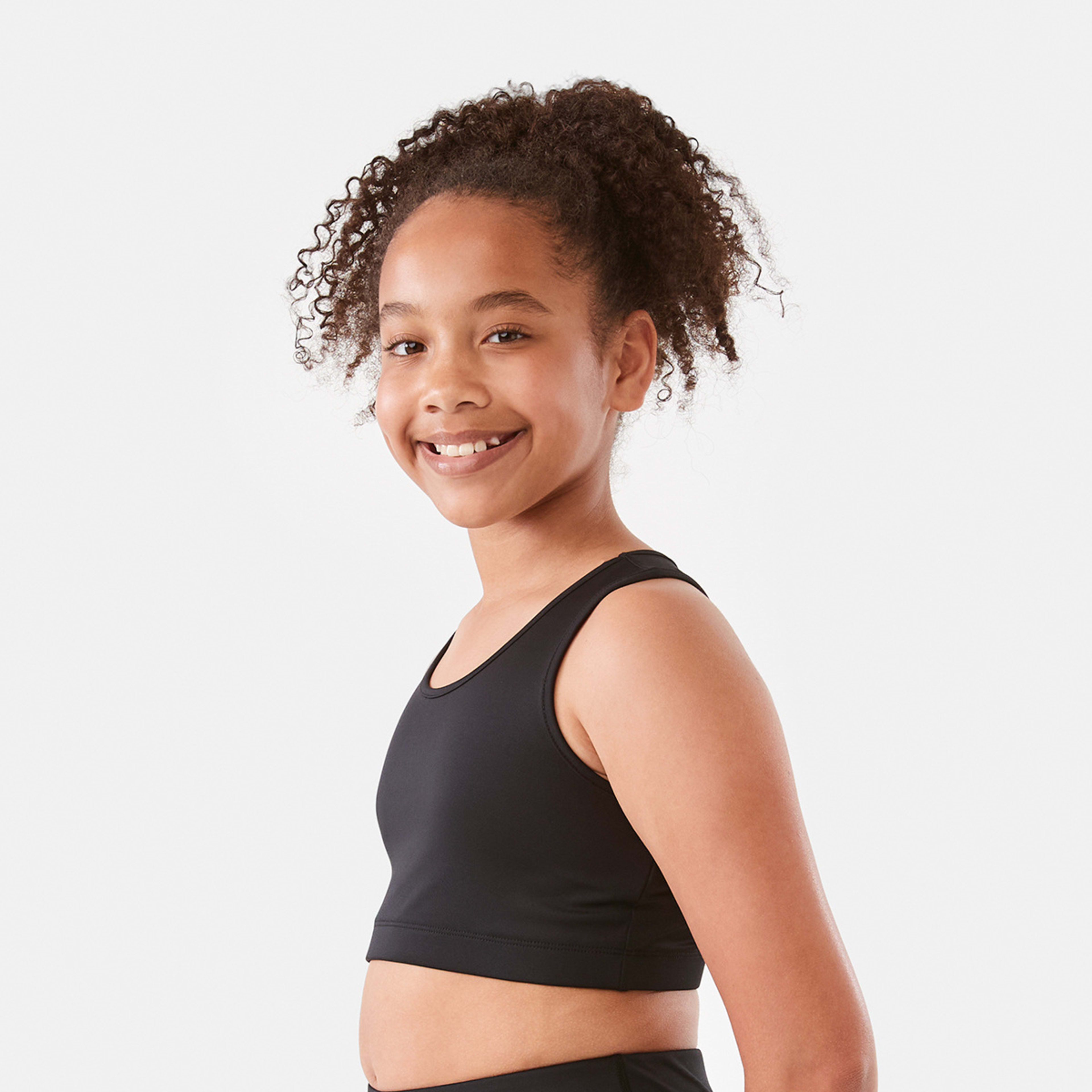 2 Active Kids Crop Top Black, 2 of 9