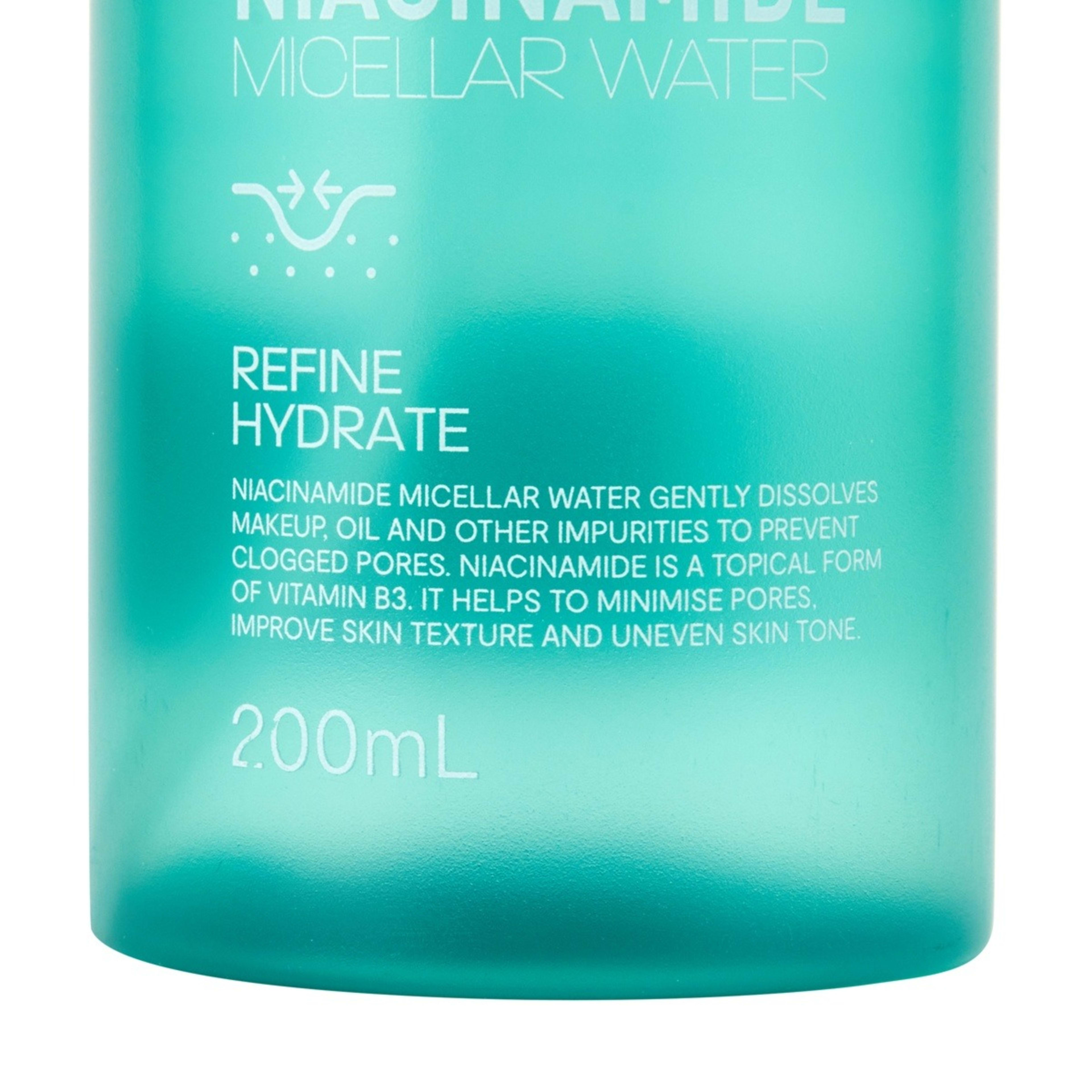 5 Refine & Hydrate Micellar Water 200ml - 3% Niacinamide, 5 of 7