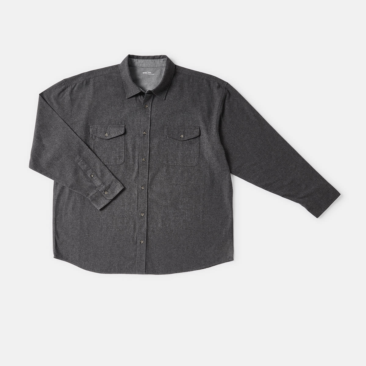 Men's Larger Size Long Sleeve Shirt - Kmart