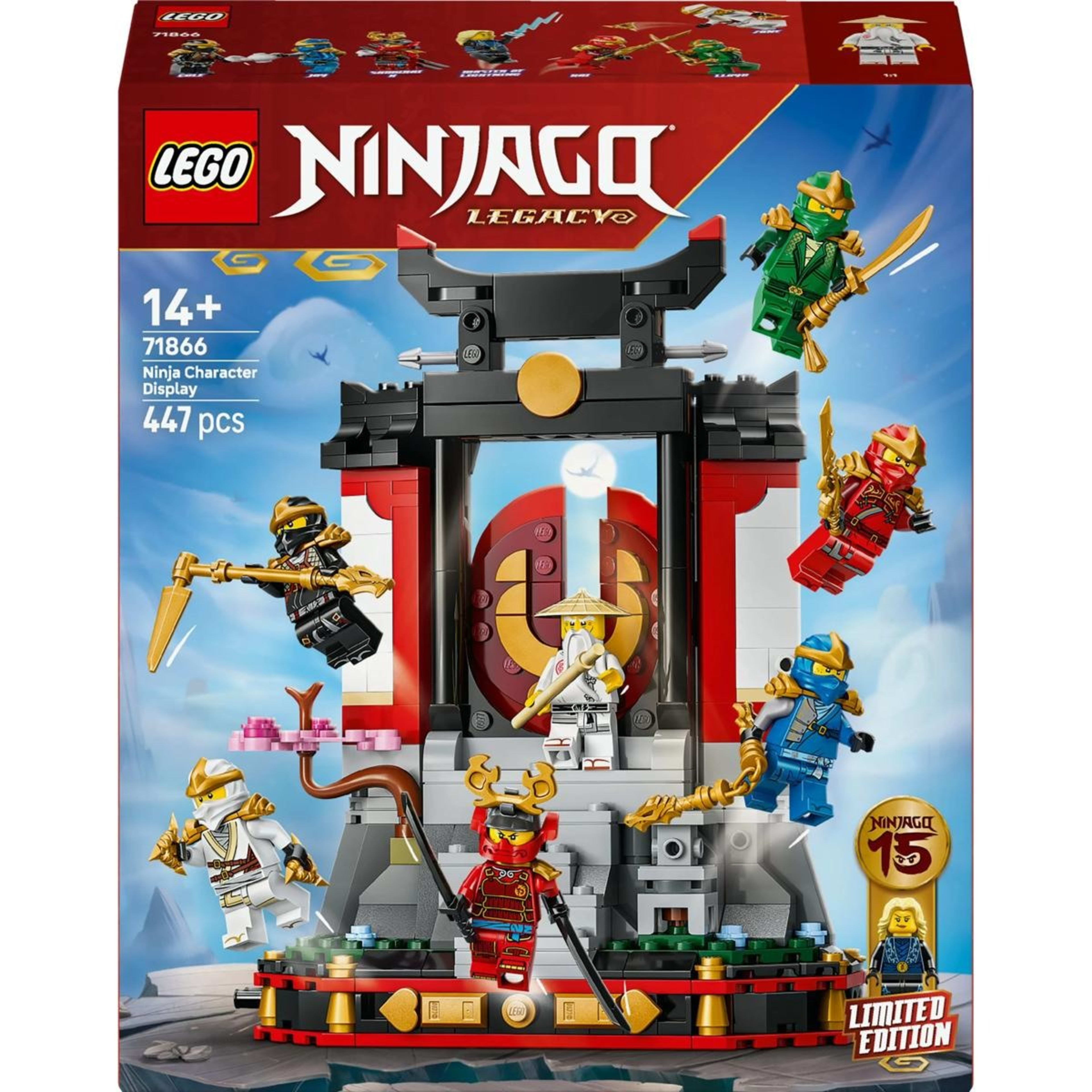 1 LEGO NINJAGO Ninja Character Display 15th Anniversary 71866, 1 of 10
