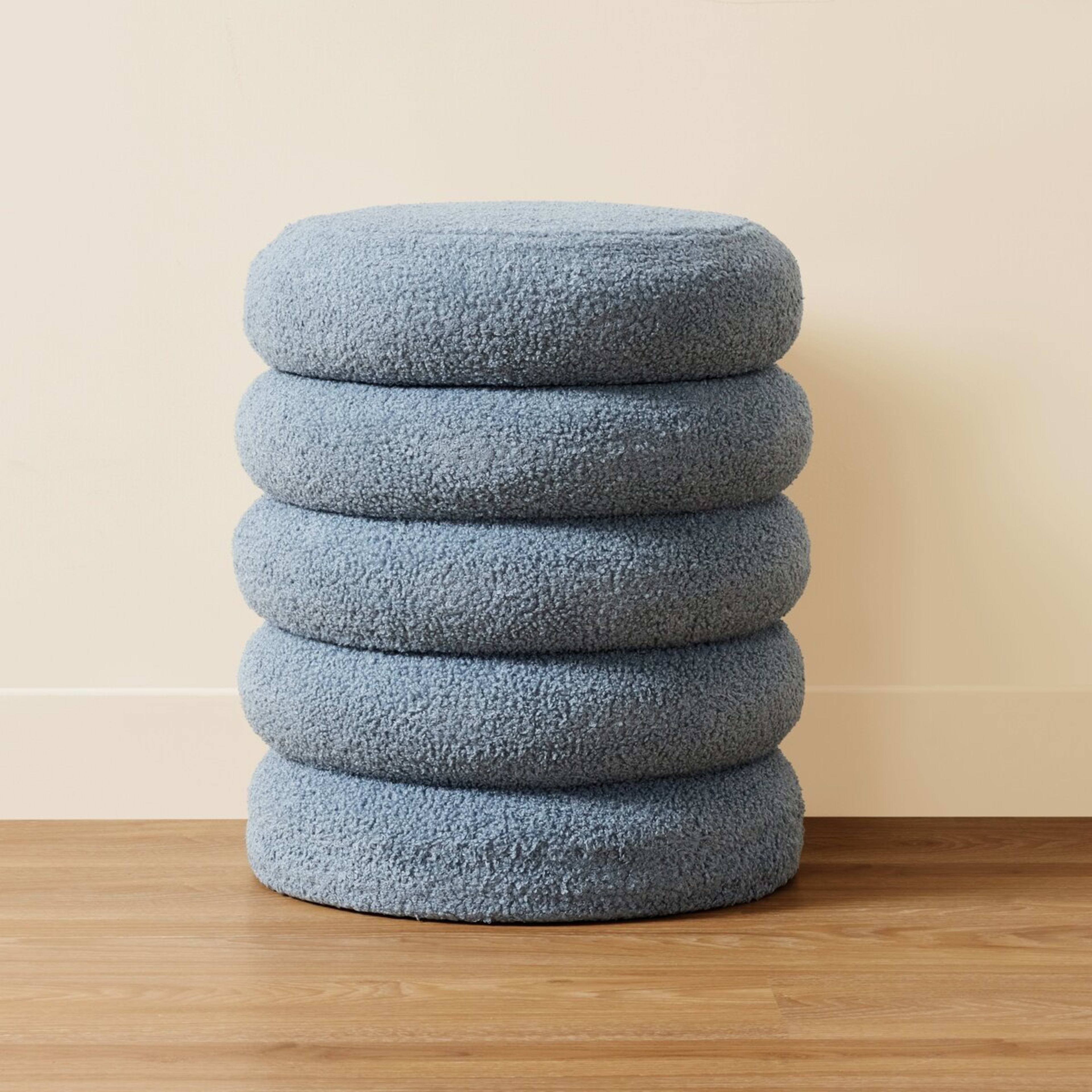 2 Storage Ottoman - Blue, 2 of 7