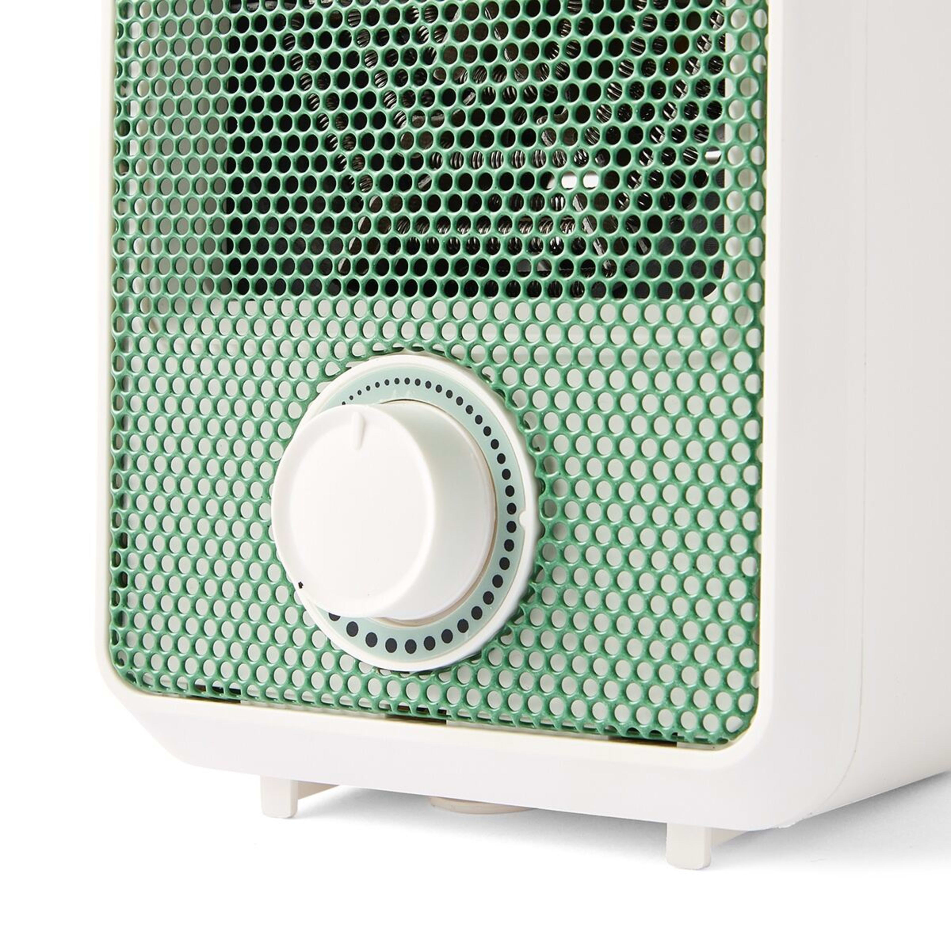7 Desktop Heater - Green, 7 of 7