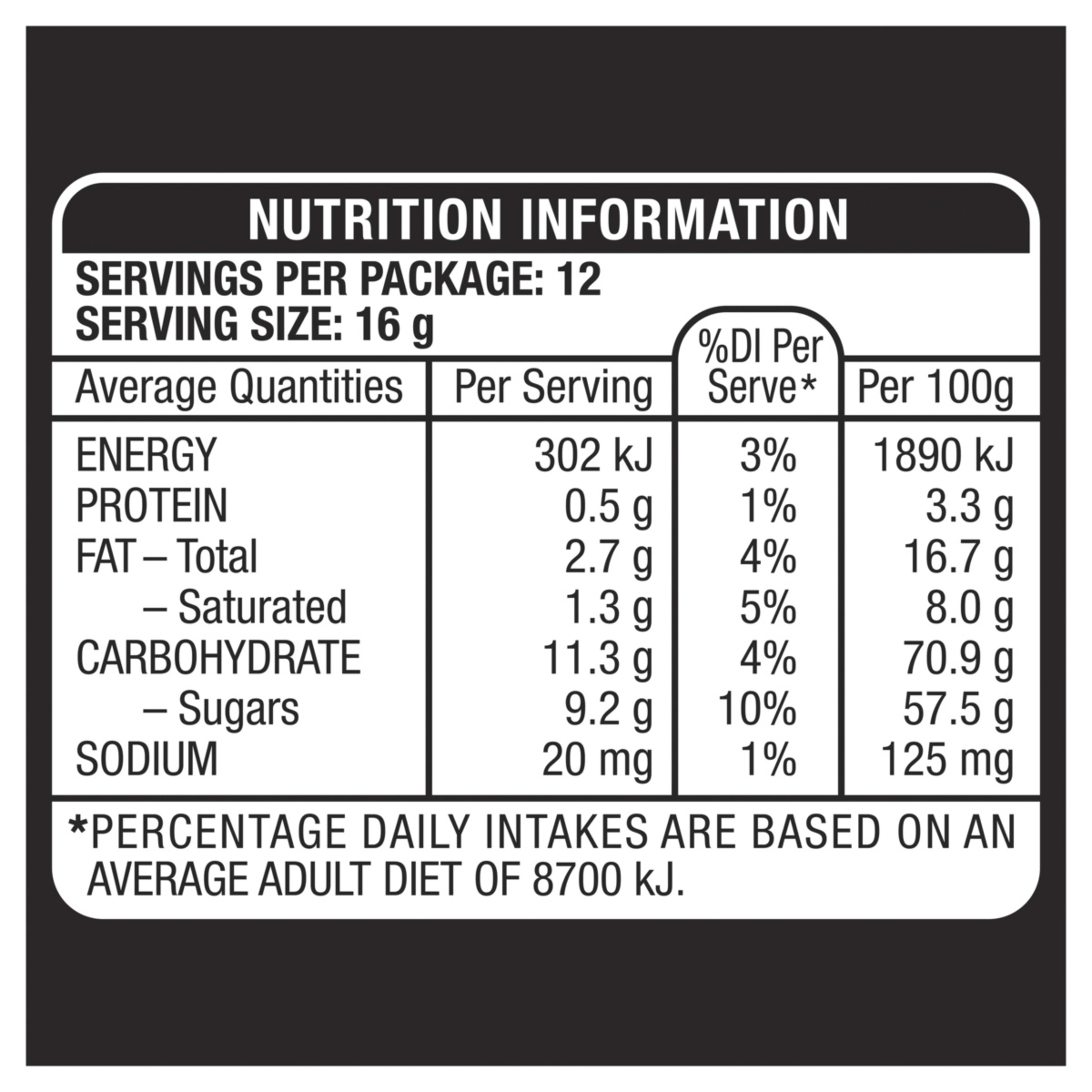 12 Piece Mars Bar Fun Size Share Bag 192g Kmart NZ