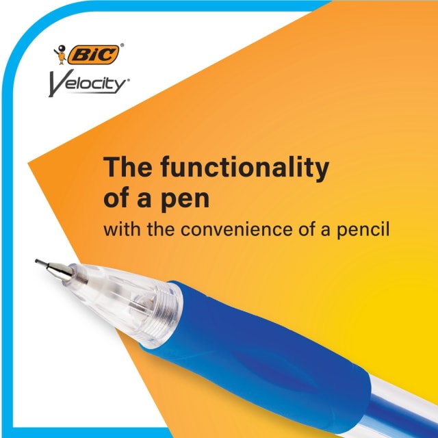 2 Pack BIC Velocity Mechanical Pencils Assorted Kmart NZ