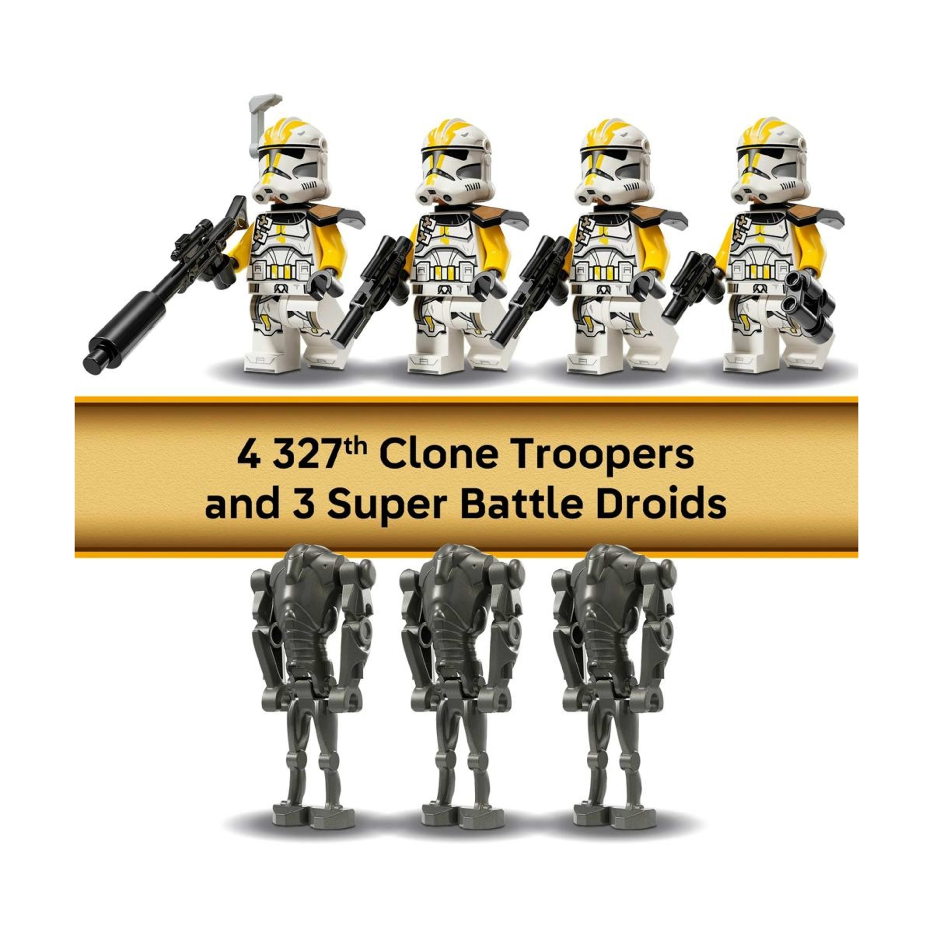 6 LEGO Star Wars 327th Star Corps Clone Troopers Battle Pack 75431, 6 of 10