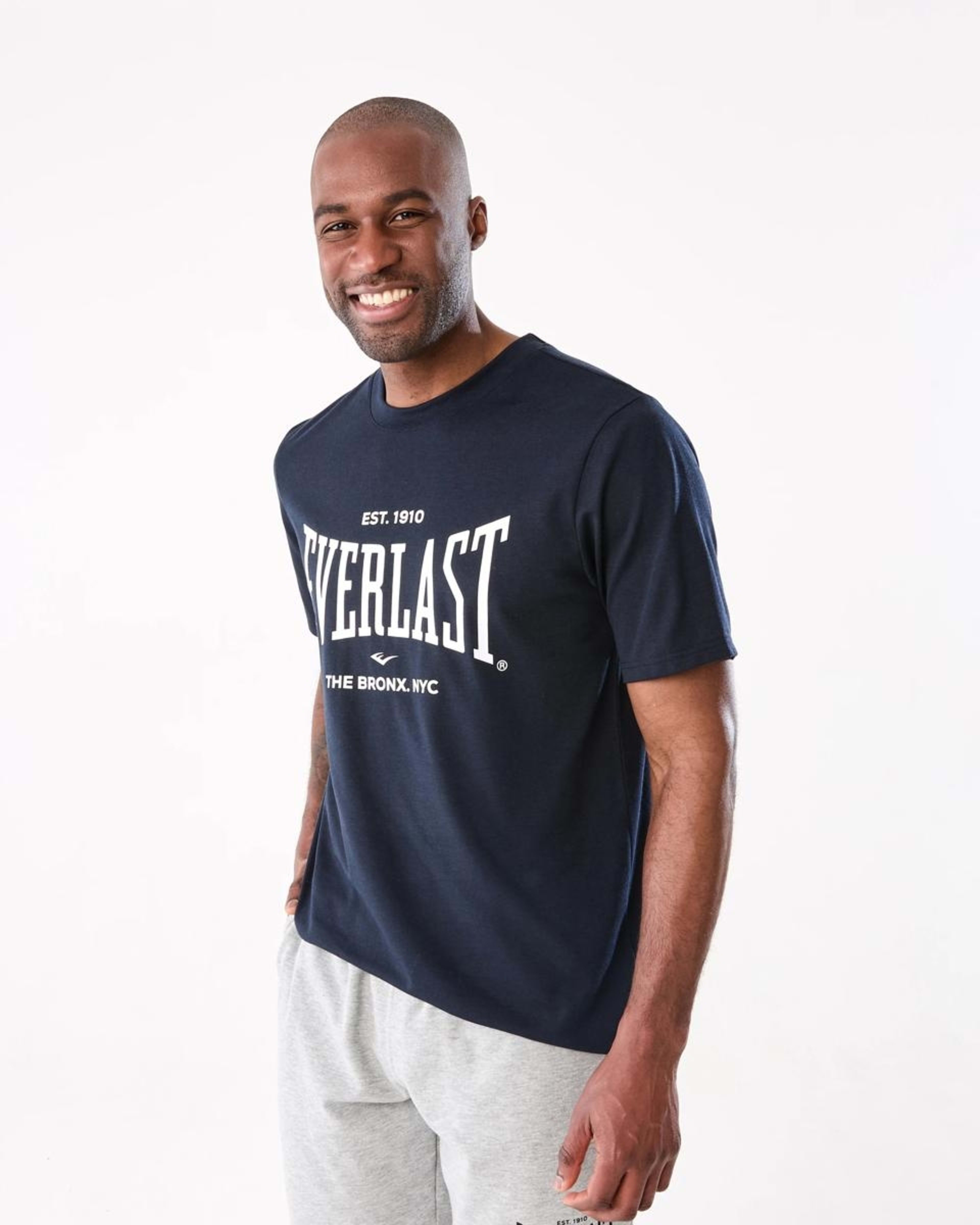 3 Everlast Mens Bronx T-shirt Indigo, 3 of 7
