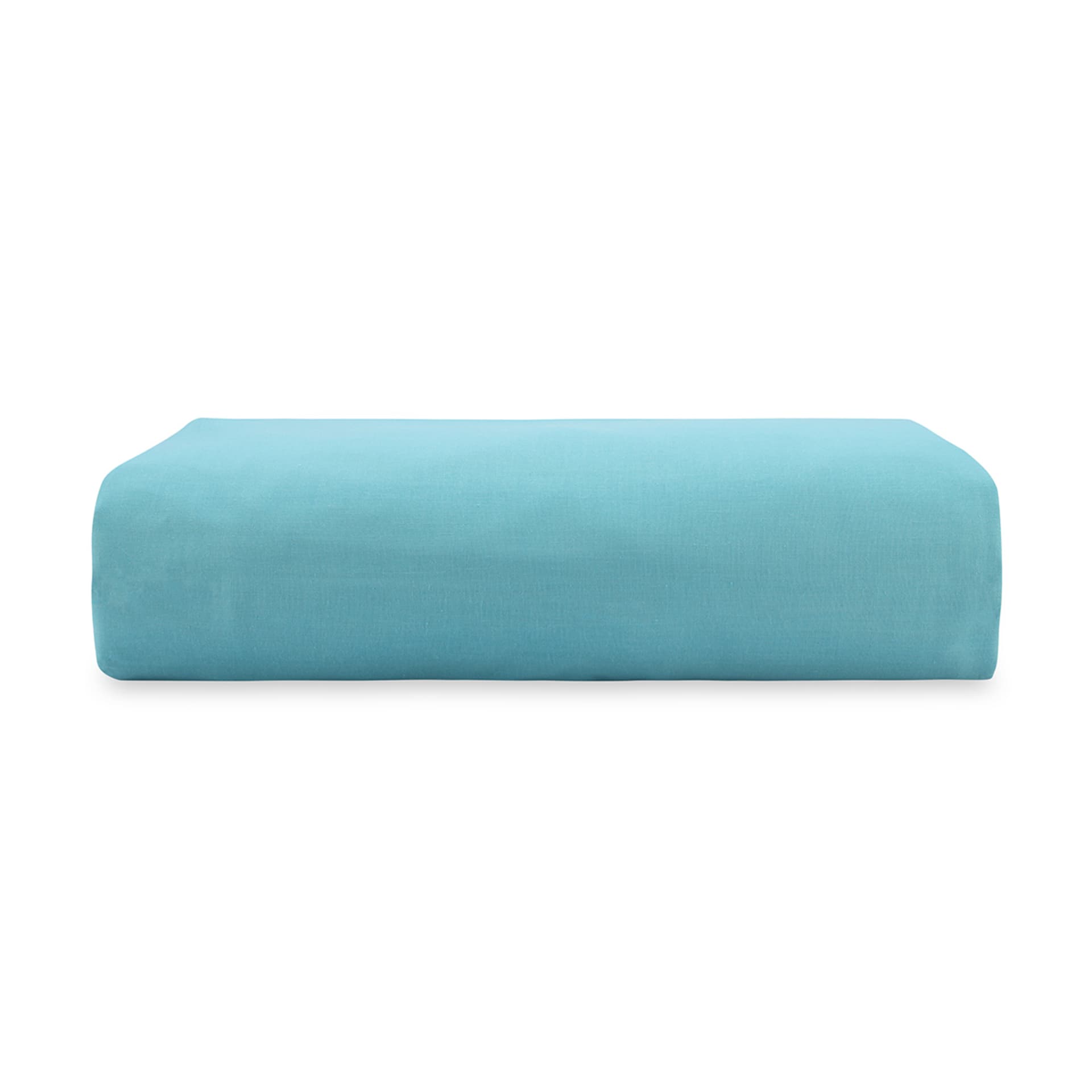 180 Thread Count Fitted Sheet King Single Bed, Aqua Kmart