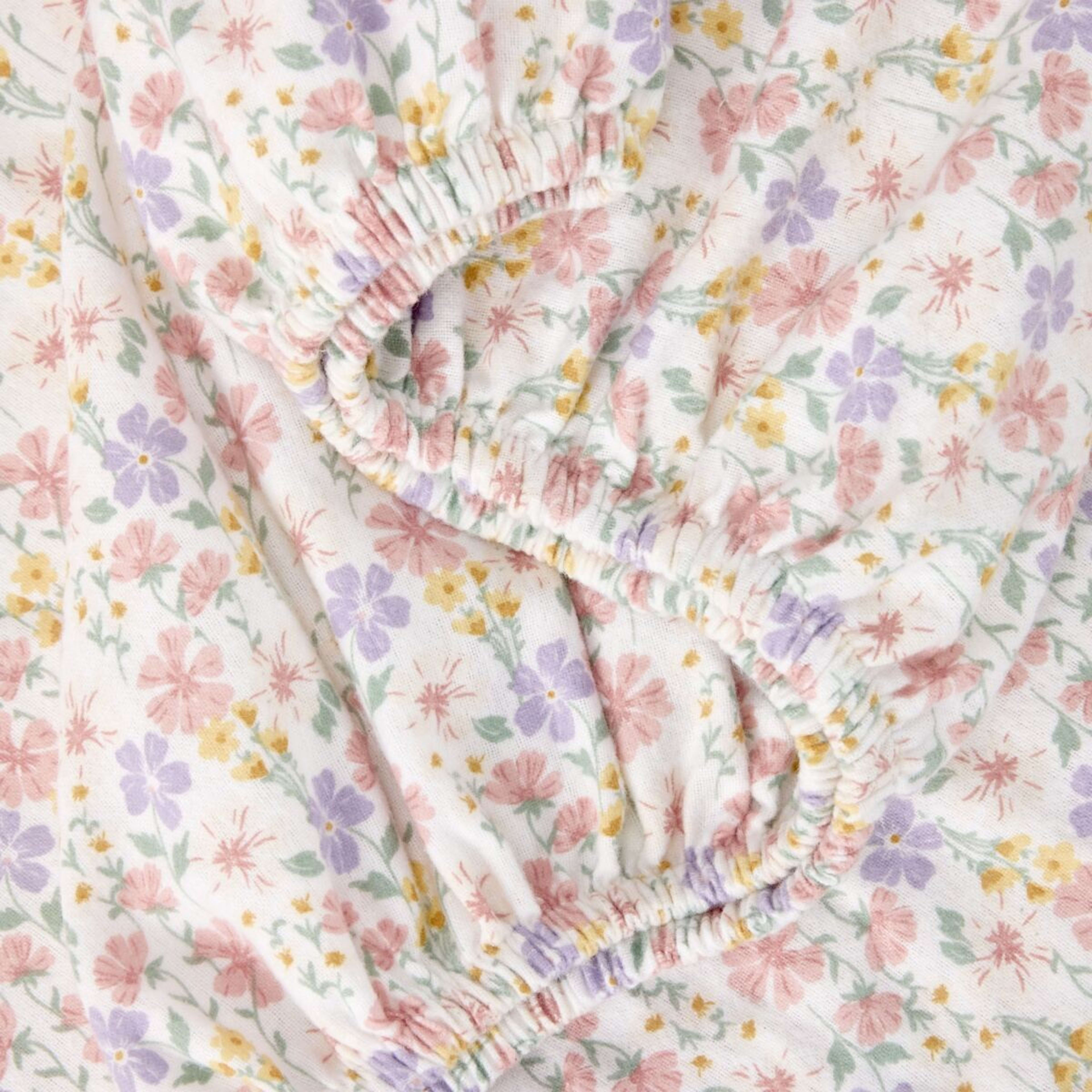 3 Ruby Cotton Flannelette Sheet Set - King Bed, 3 of 7