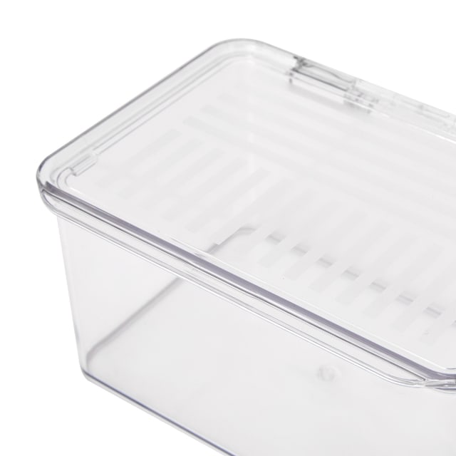 Clear Short Square Container with Lid - Kmart