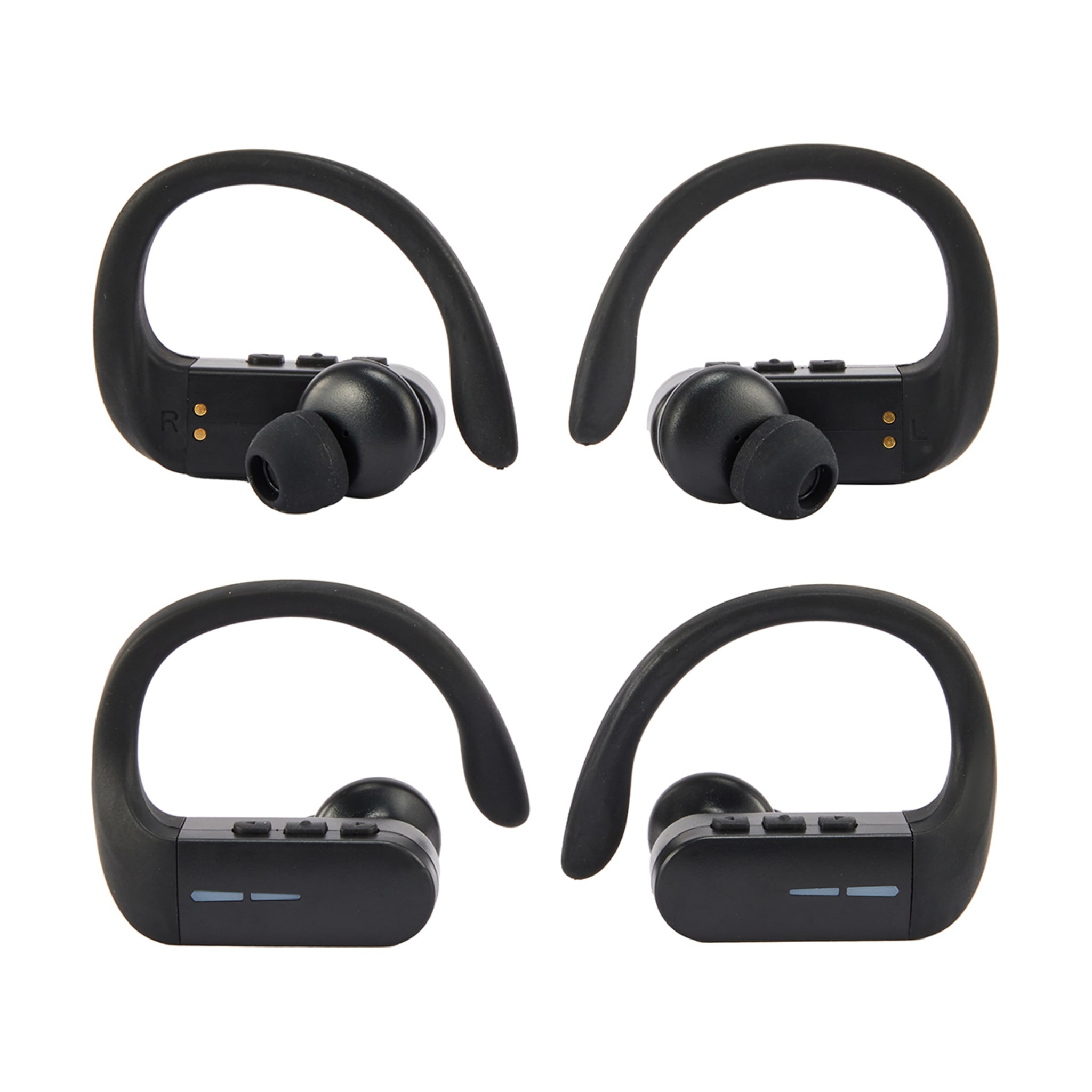 True Wireless Sport Earbuds Black Kmart