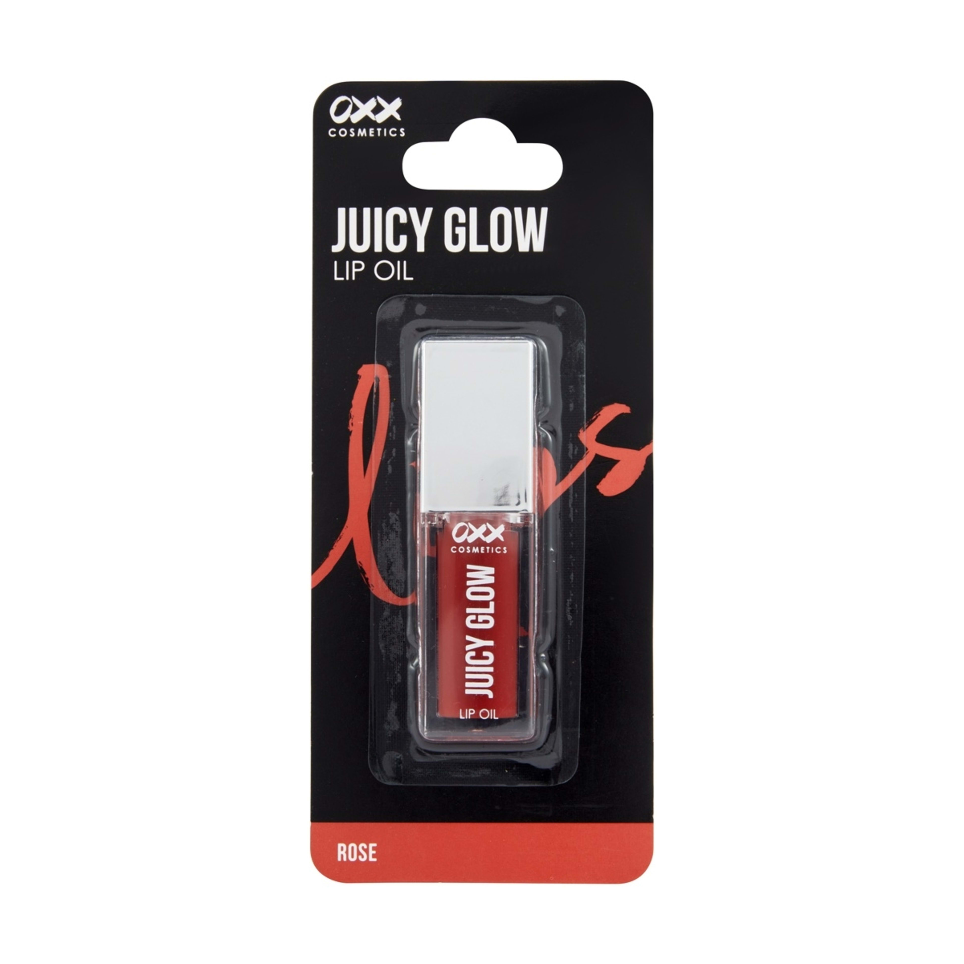 1 OXX Cosmetics Juicy Glow Lip Oil - Rose