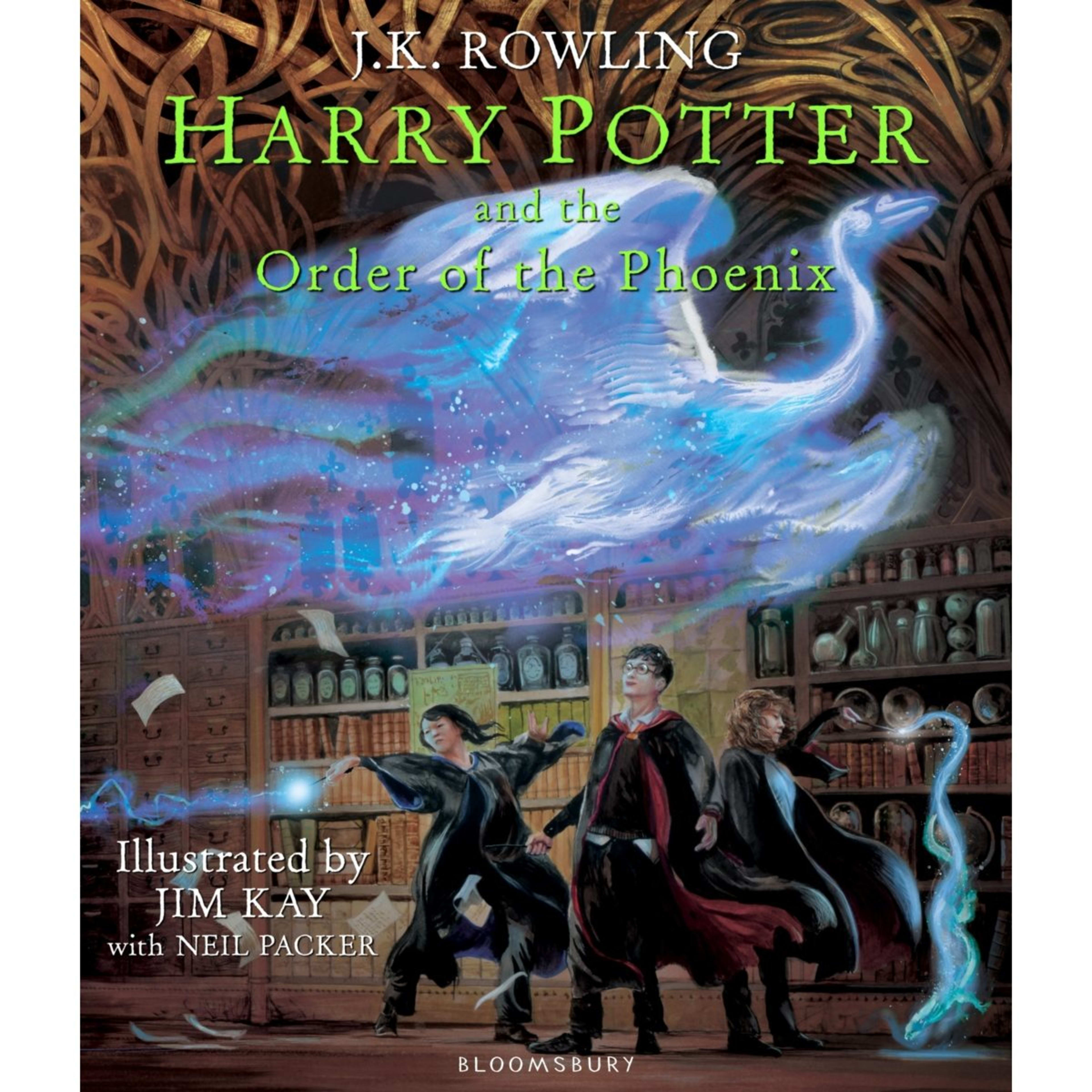 1 Harry Potter and the Order of Phoenix: Illustrated Edition by J.K. Rowling - Book