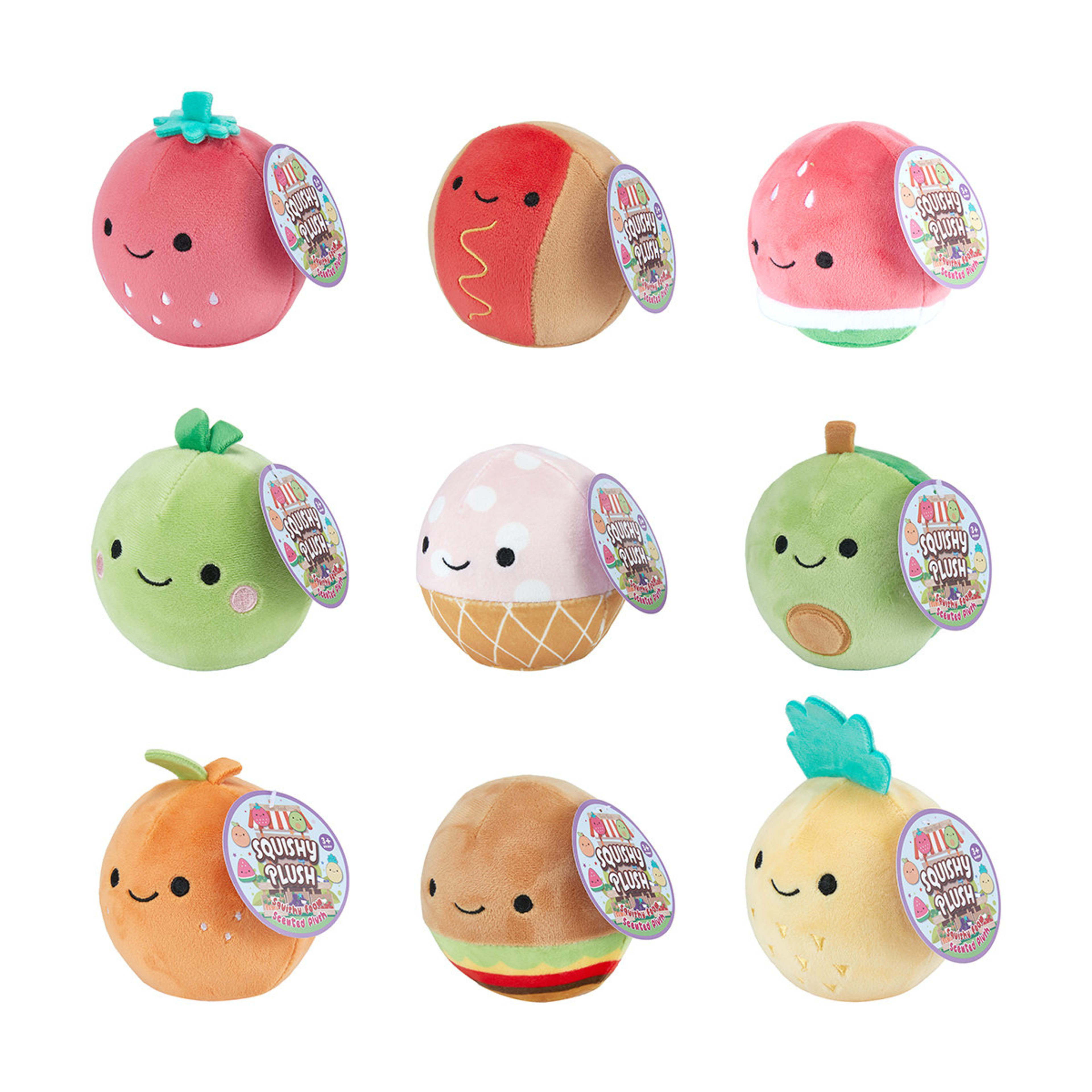 7 Squishy Plush Toy - Assorted, 7 of 7