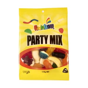 Rainbow Party Mix 110g - Kmart