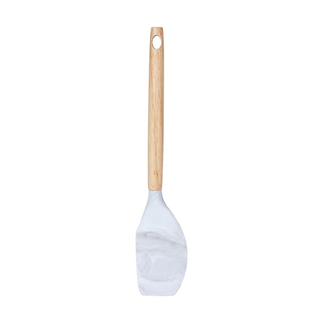 Wood and Silicone Spatula Kmart