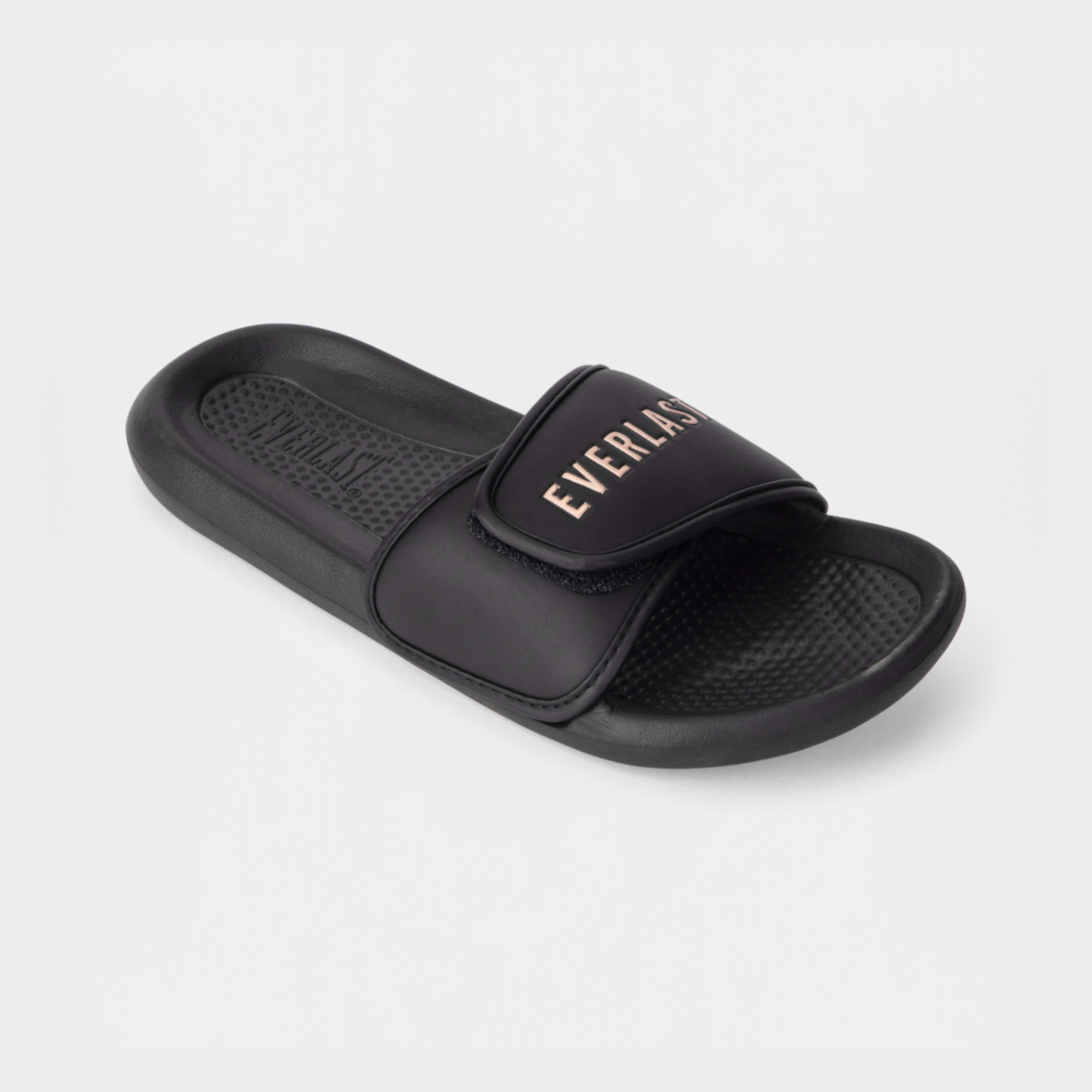 1 Everlast Womens Savannah Slides Blkrgold, 1 of 3