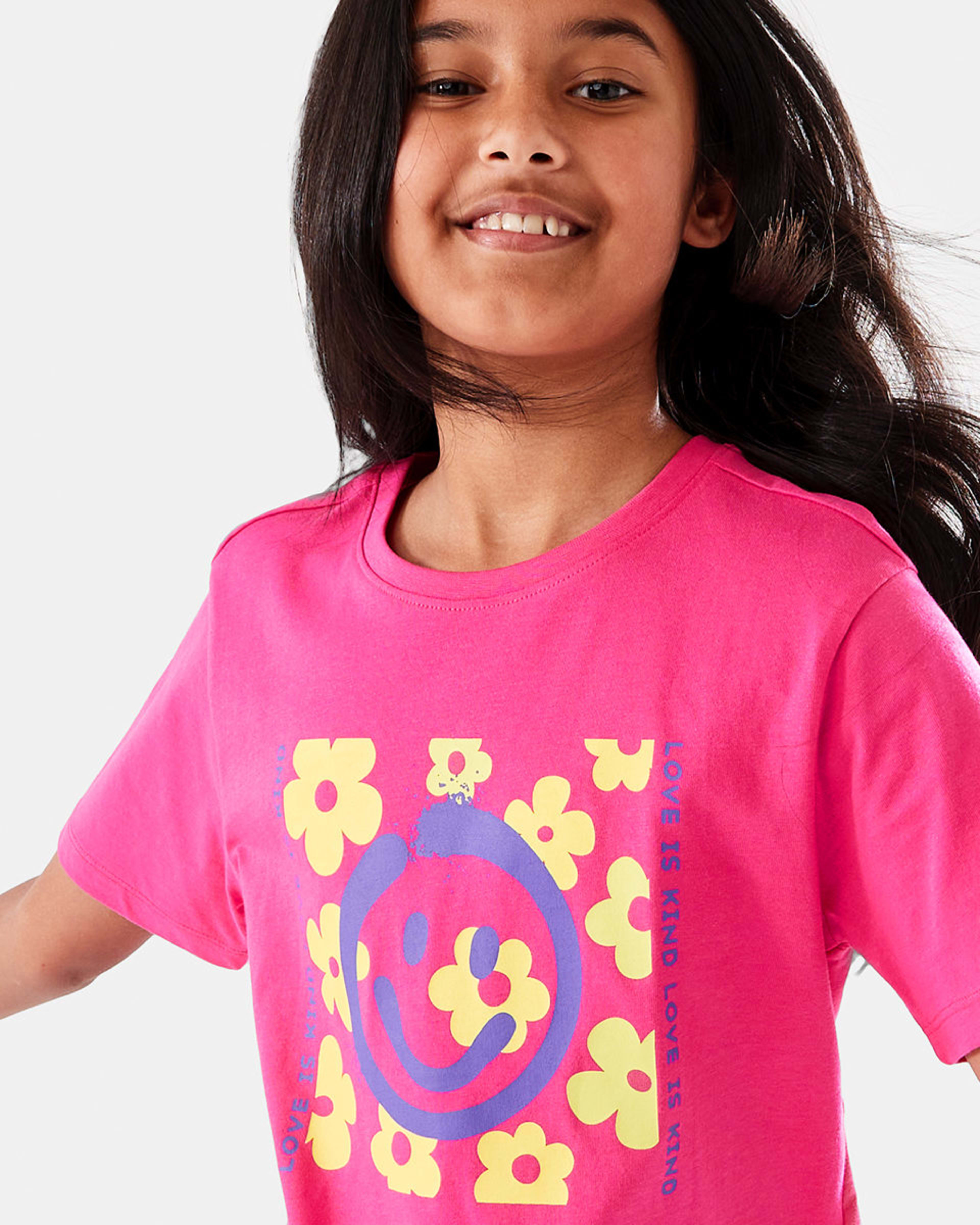 3 Short Sleeve Print T-shirt Peace, 3 of 8