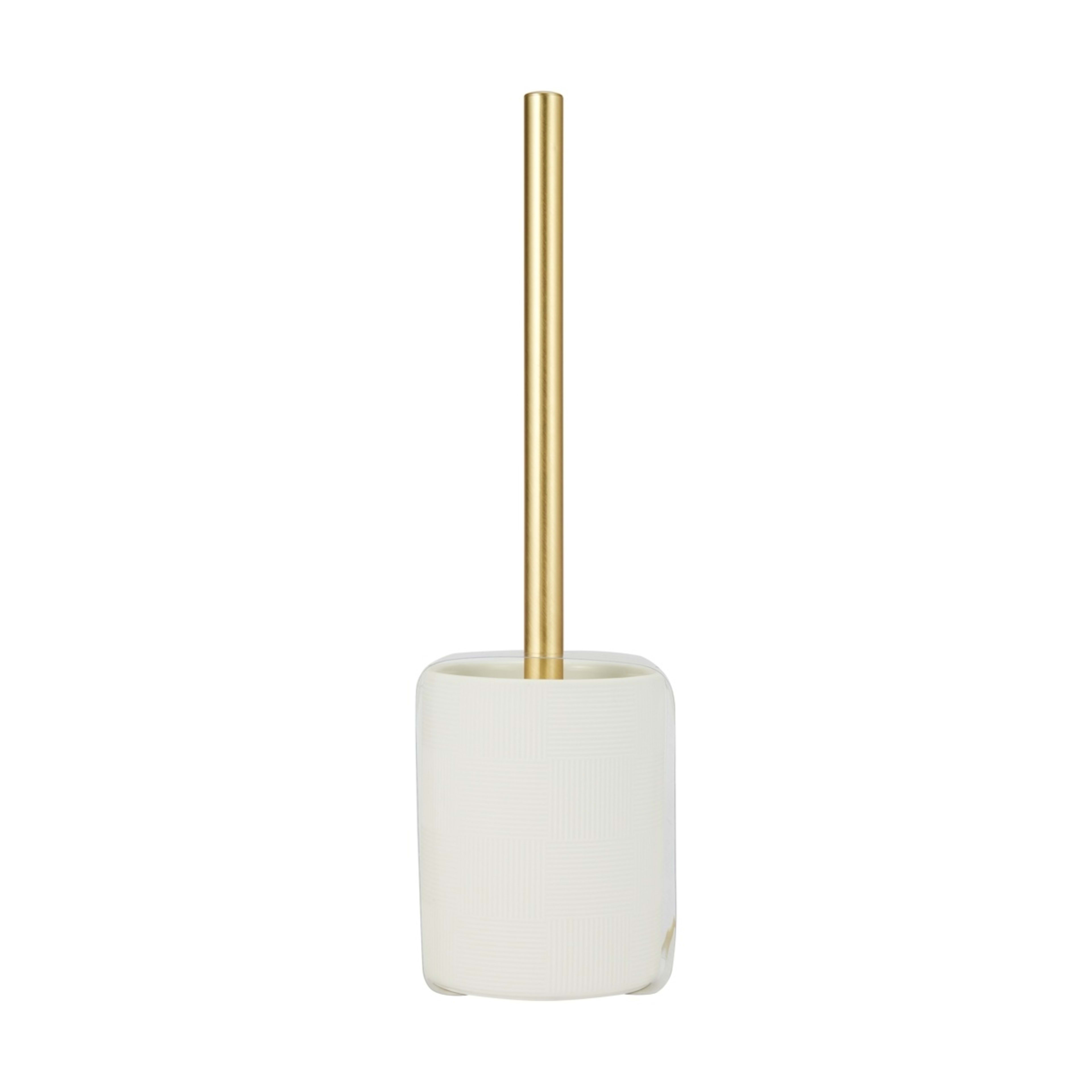 6 Check Toilet Brush - White, 6 of 6