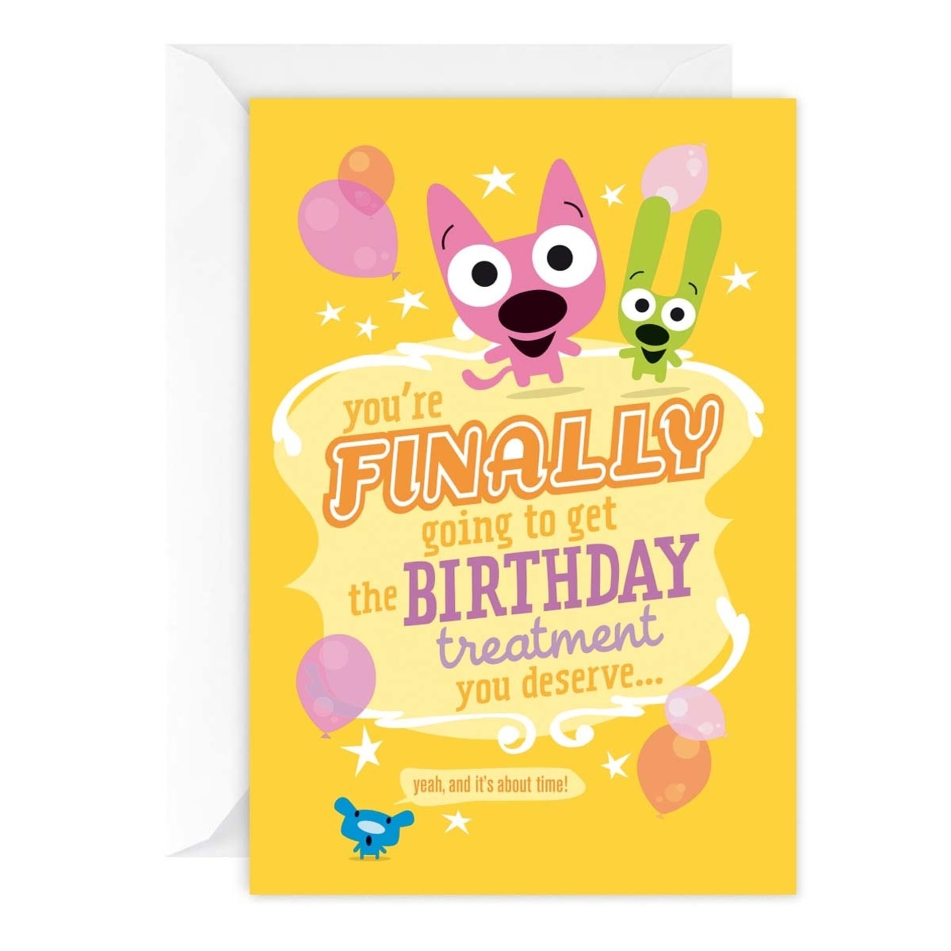 Hallmark Hoops & Yoyo Interactive Birthday Card Super Star! Kmart