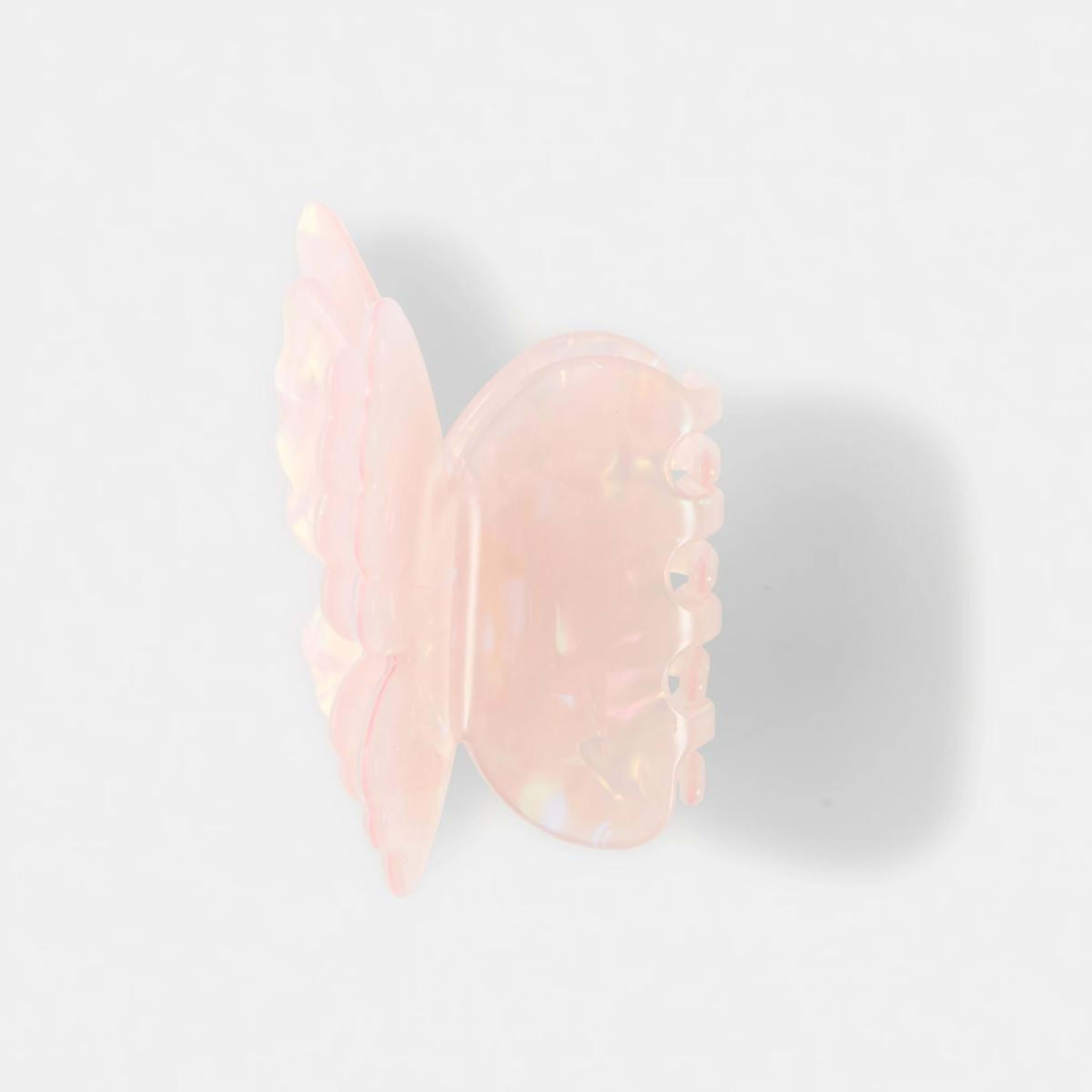 1 Butterfly Claw Hair Clip - Pink