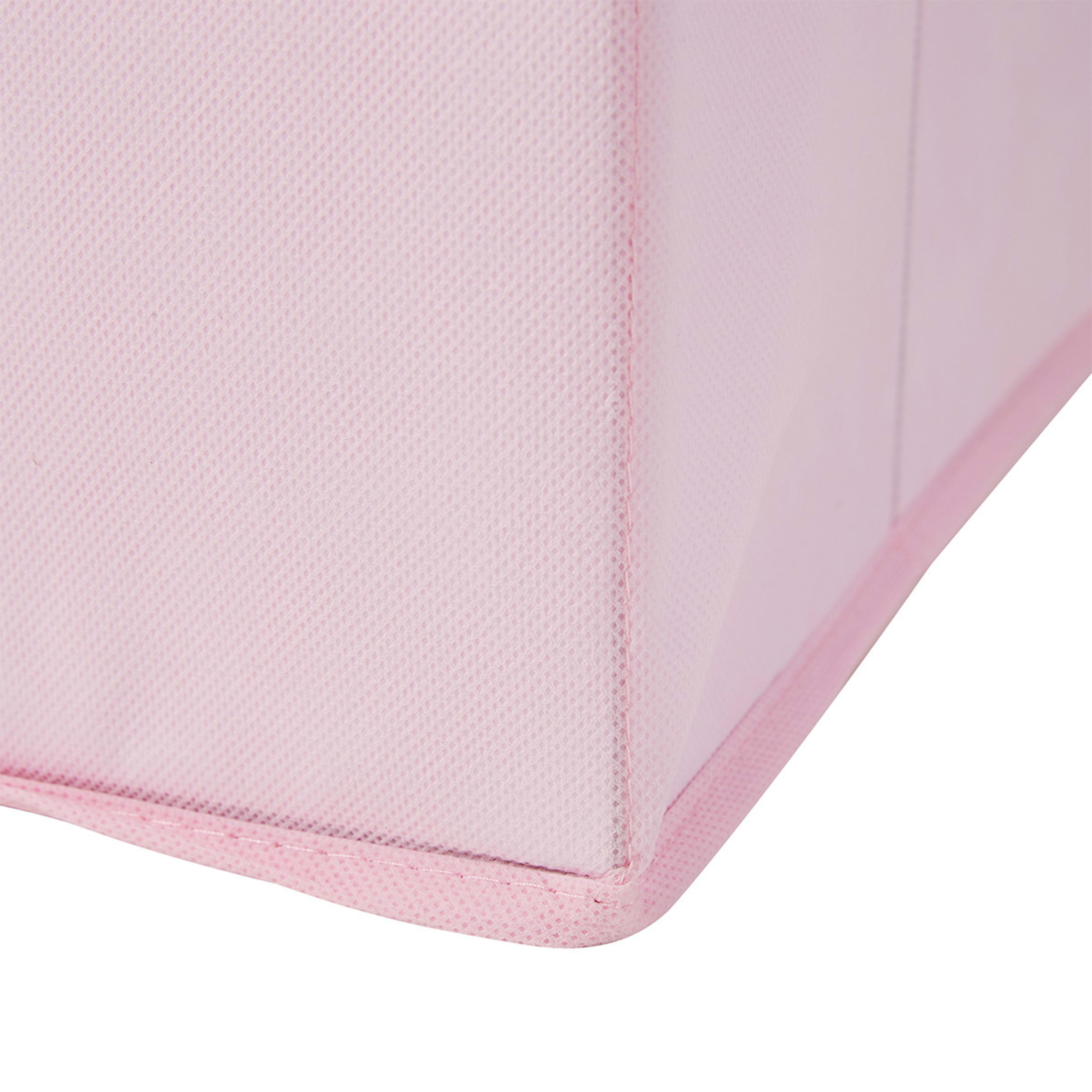 2 Pack Collapsible Storage Cubes Pink Kmart
