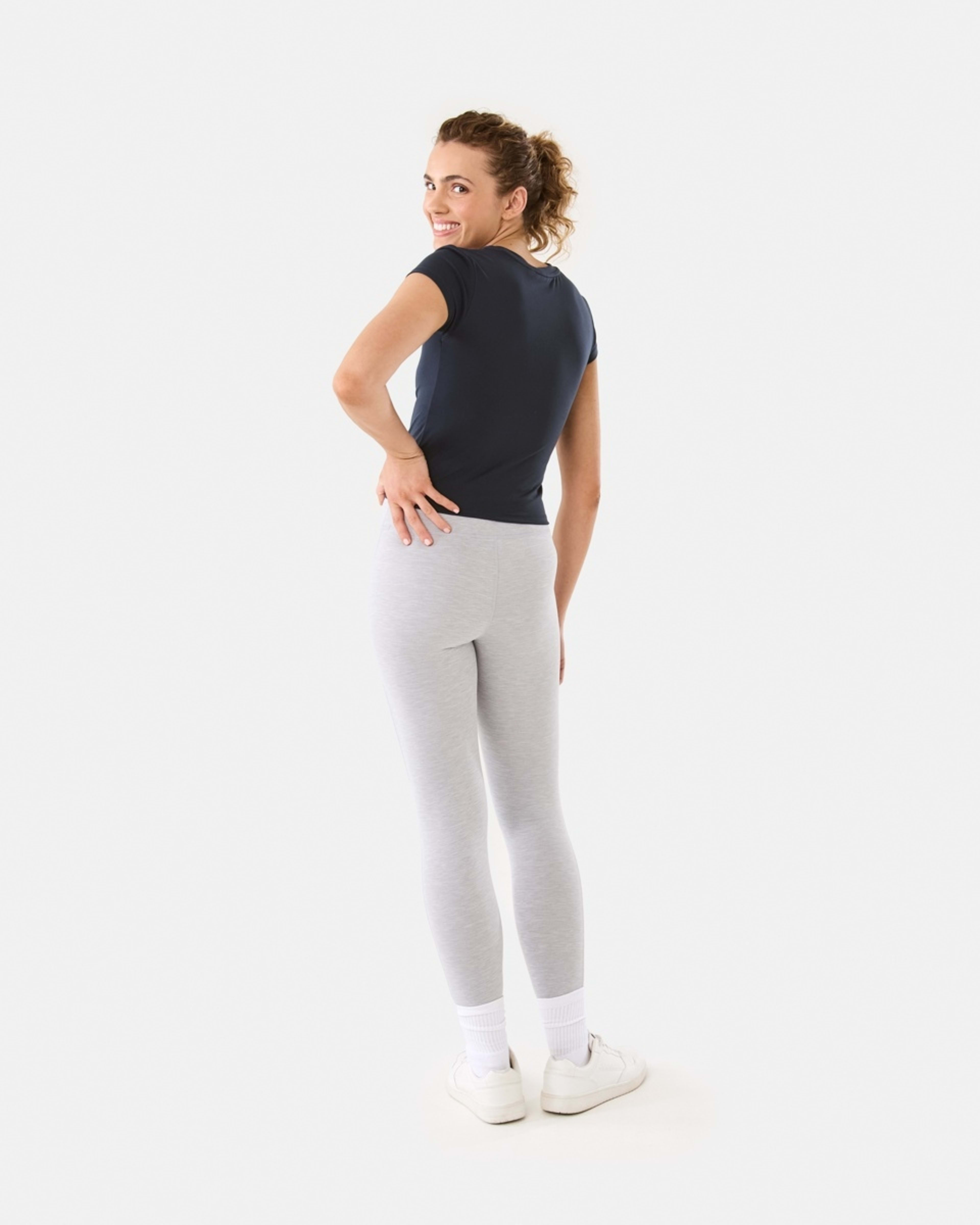 4 Active Womens Ultra Soft Crew Neck T-shirt SHADE NAVY, 4 of 6