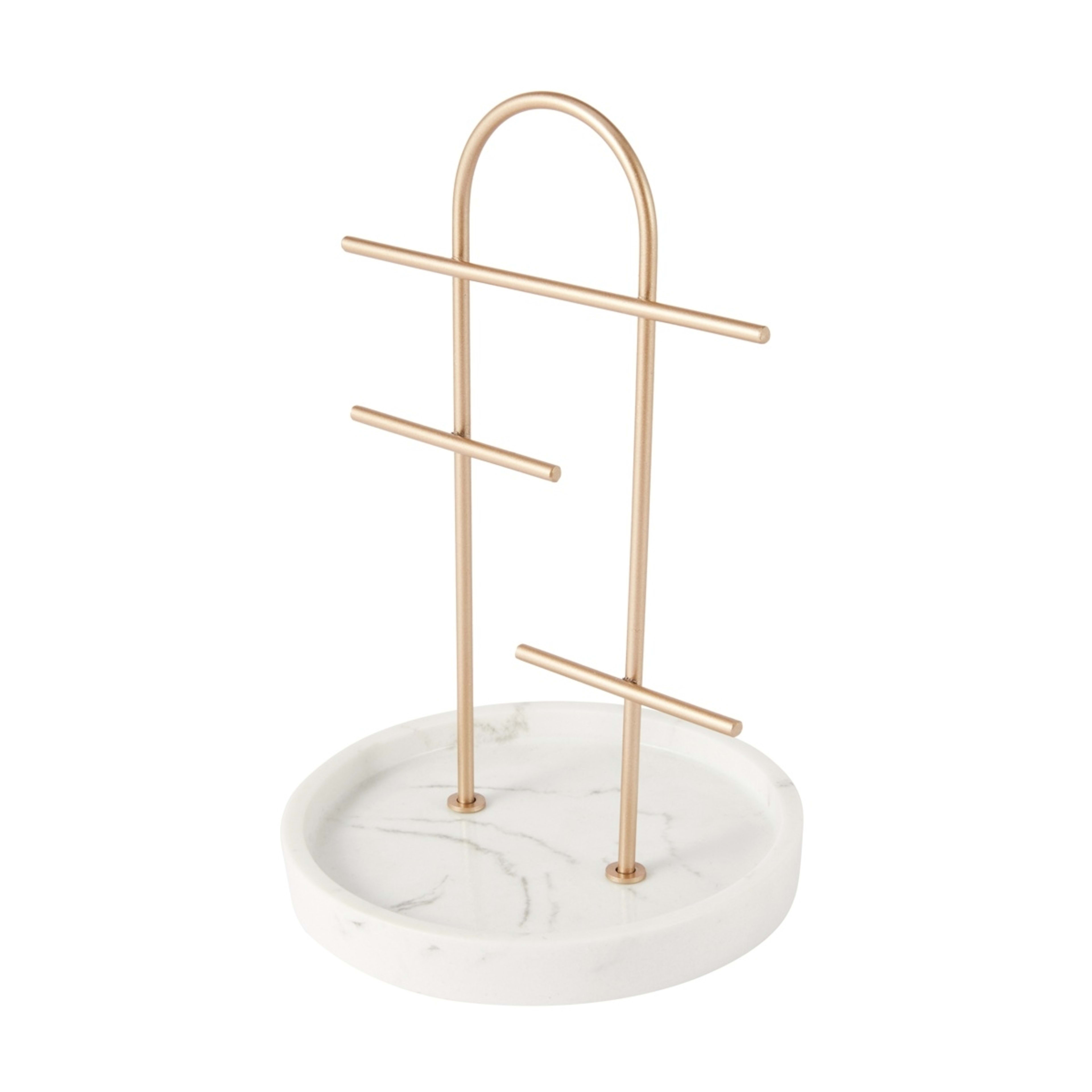 1 Marble Look Jewellery Stand