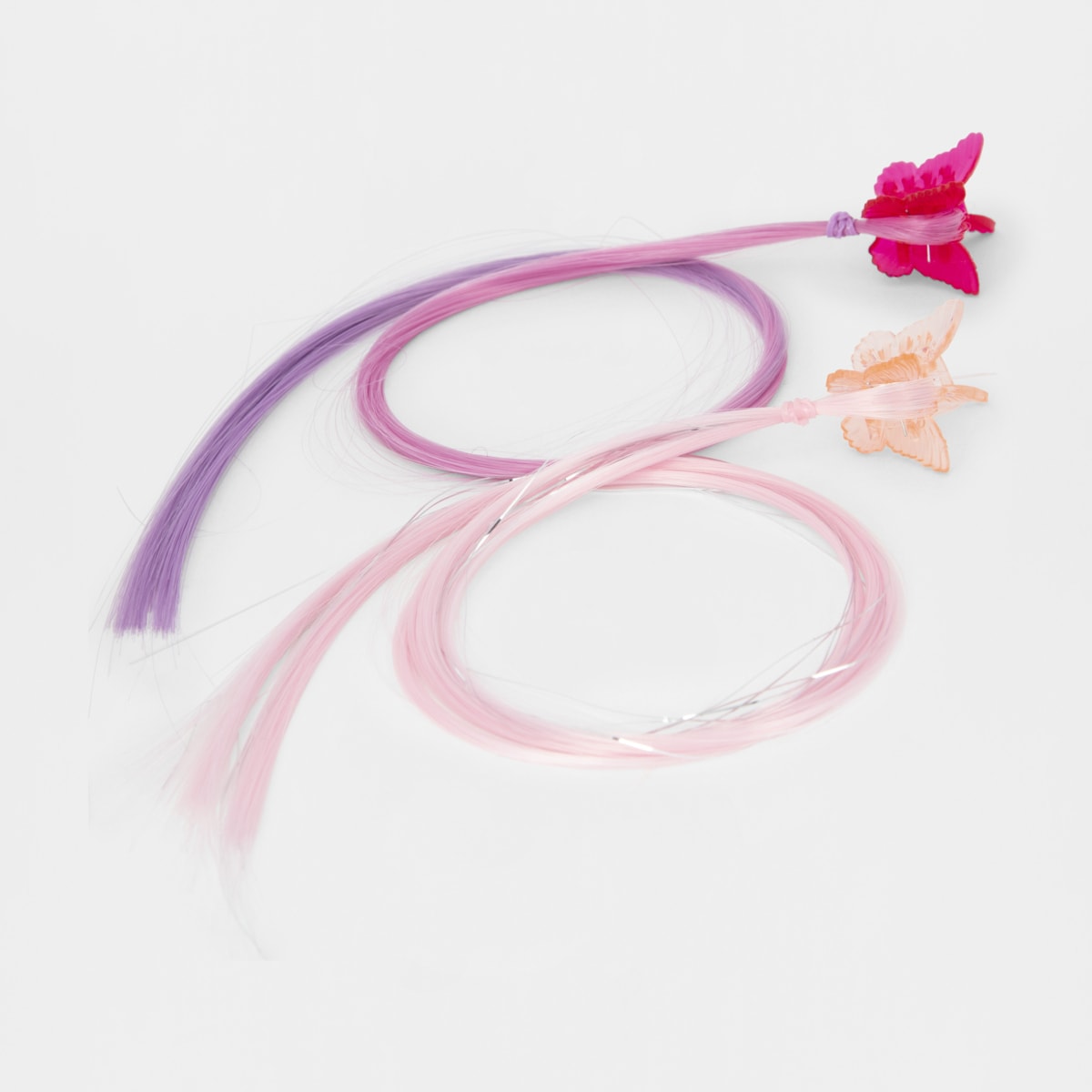 2 Pack Butterfly Mini Hair Extension Clips Kmart
