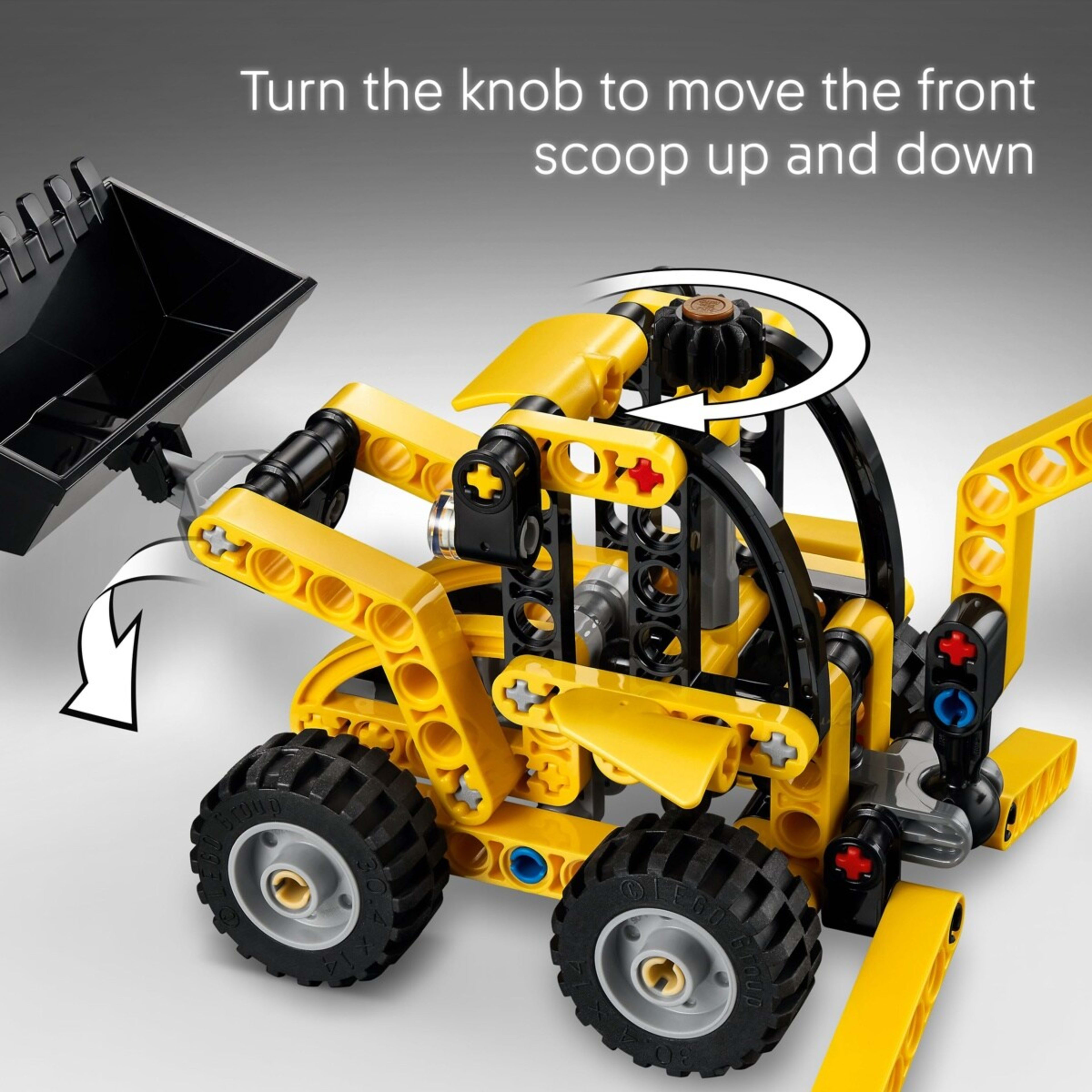 6 LEGO Technic Backhoe Loader 42197, 6 of 11