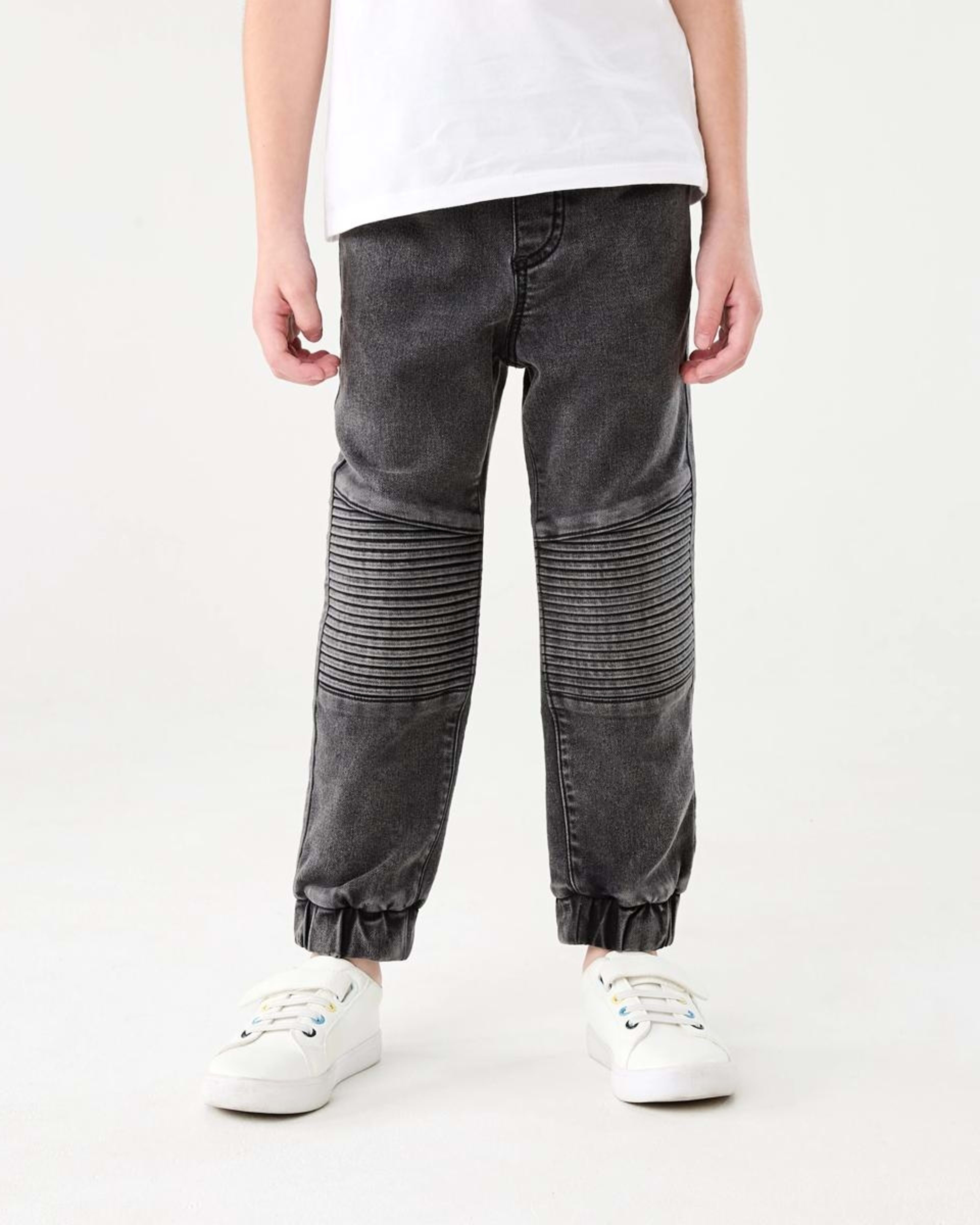 1 Moto Denim Jeans BLACK LIGHT WASH