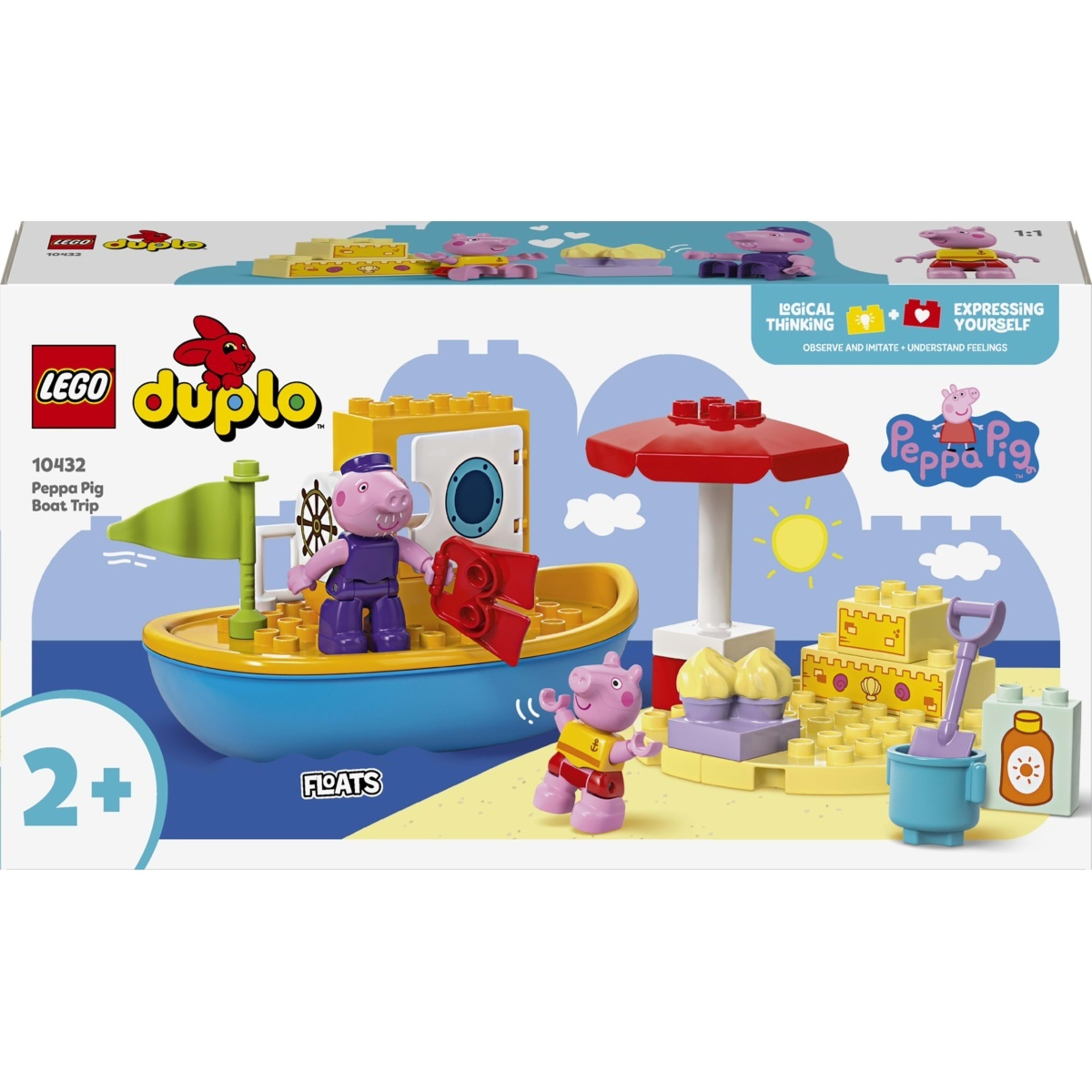 1 LEGO DUPLO Peppa Pig Boat Trip 10432, 1 of 9