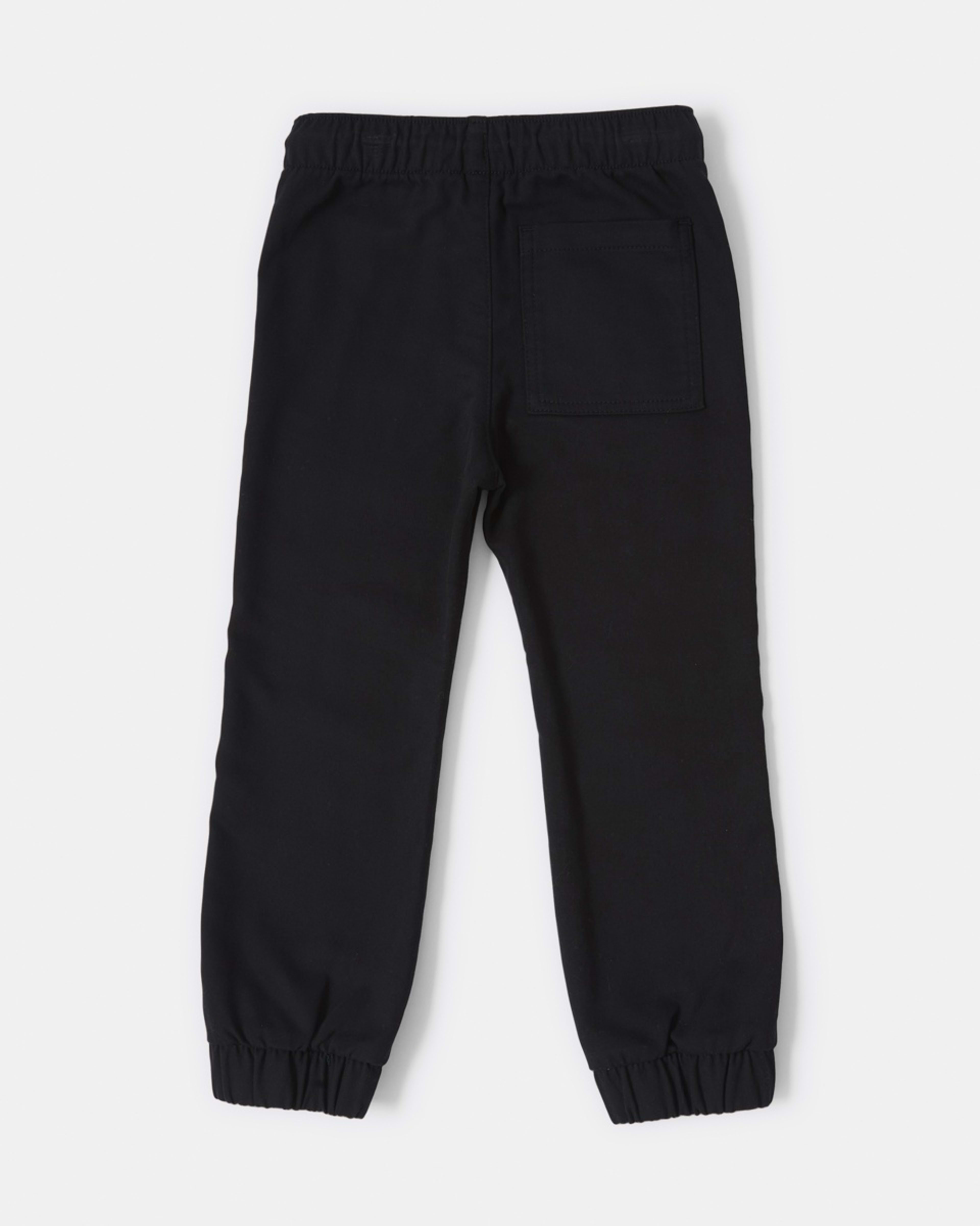 8 Pull-On Knit Joggers Black, 8 of 8