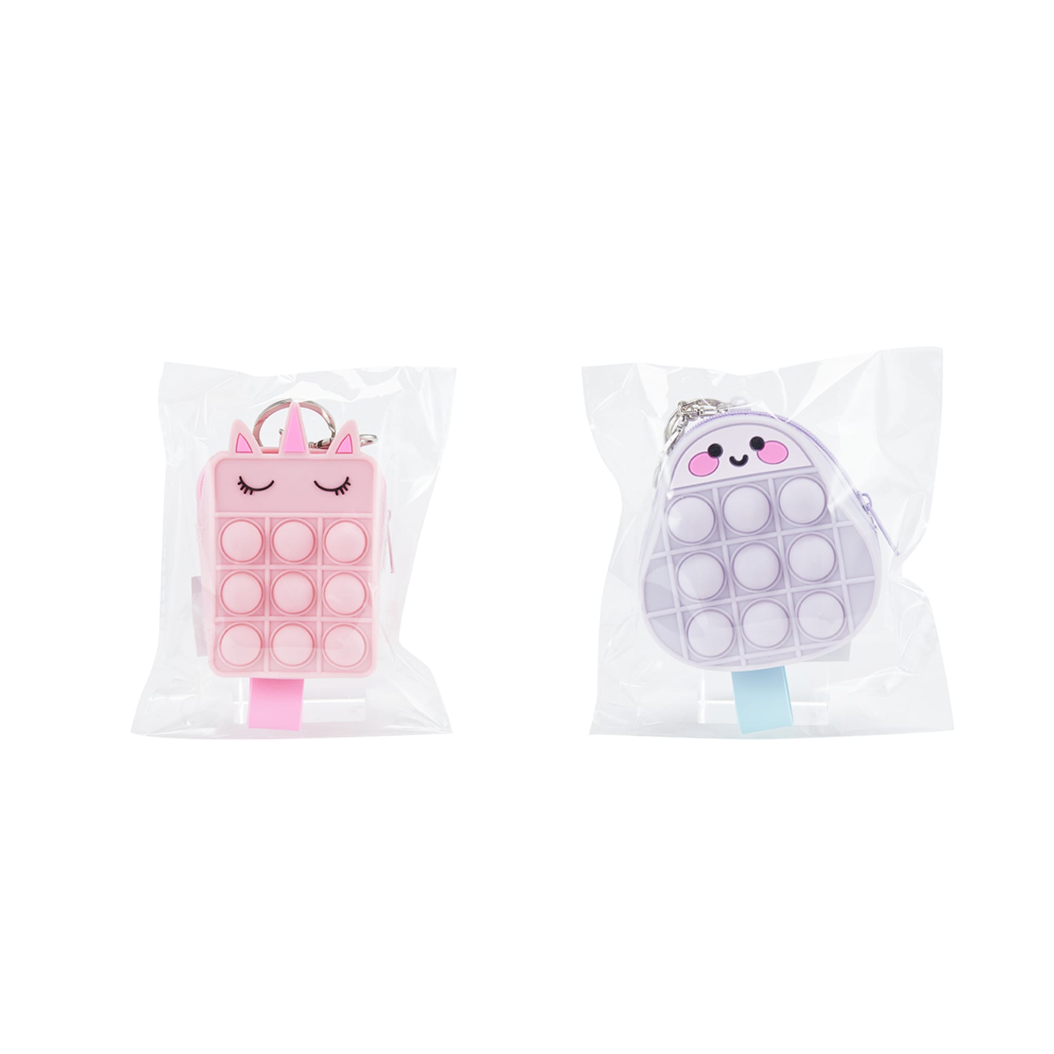 Keyring Popper Coin Purse Assorted Kmart