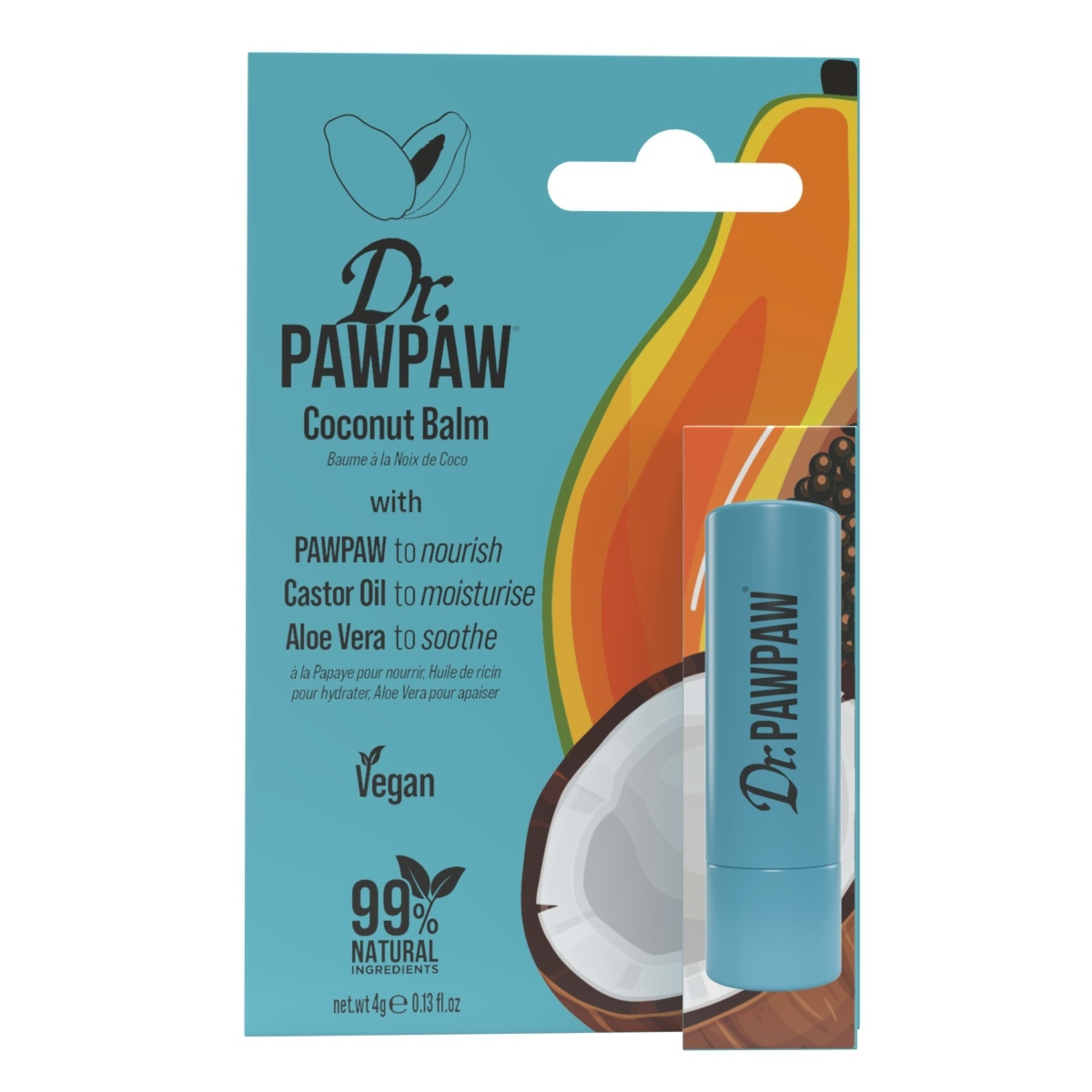 1 Dr. PAWPAW Lip Balm Stick - Coconut