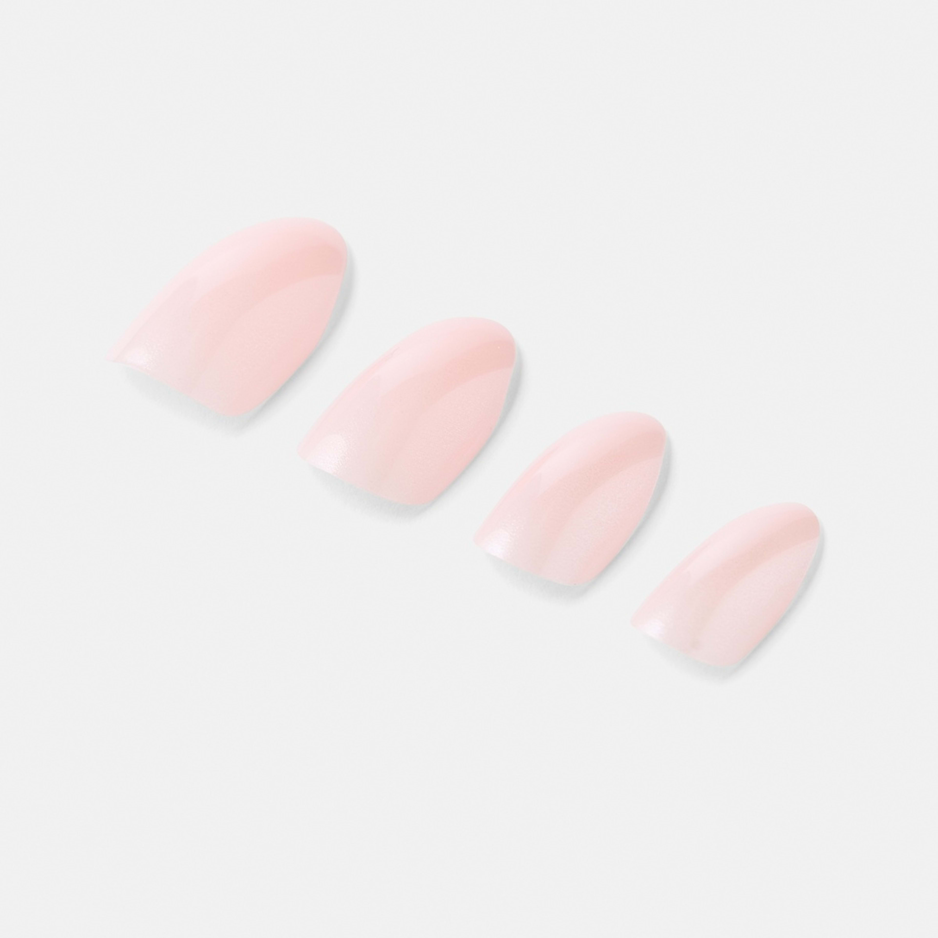5 OXX Cosmetics 24 Pack Artificial Nails with Adhesive - Stiletto Shape, Light Pink Glaze, 5 of 5