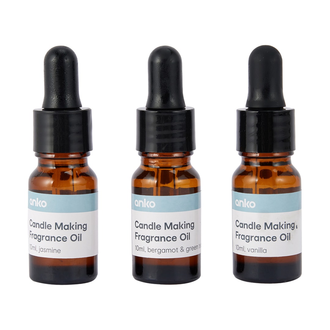 3 Pack Candle Making Fragrance Oils Kmart