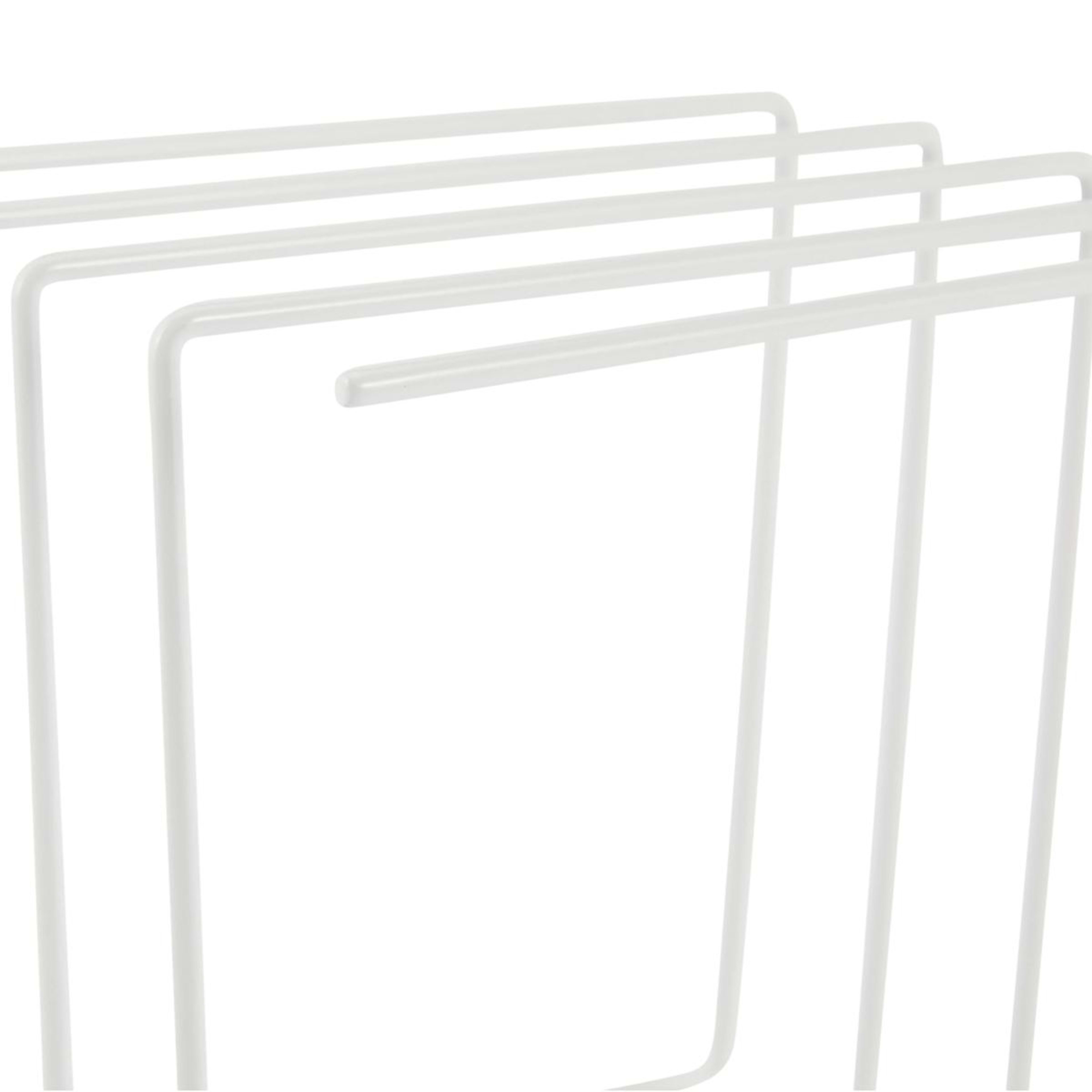5 Wire File Holder - White, 5 of 7