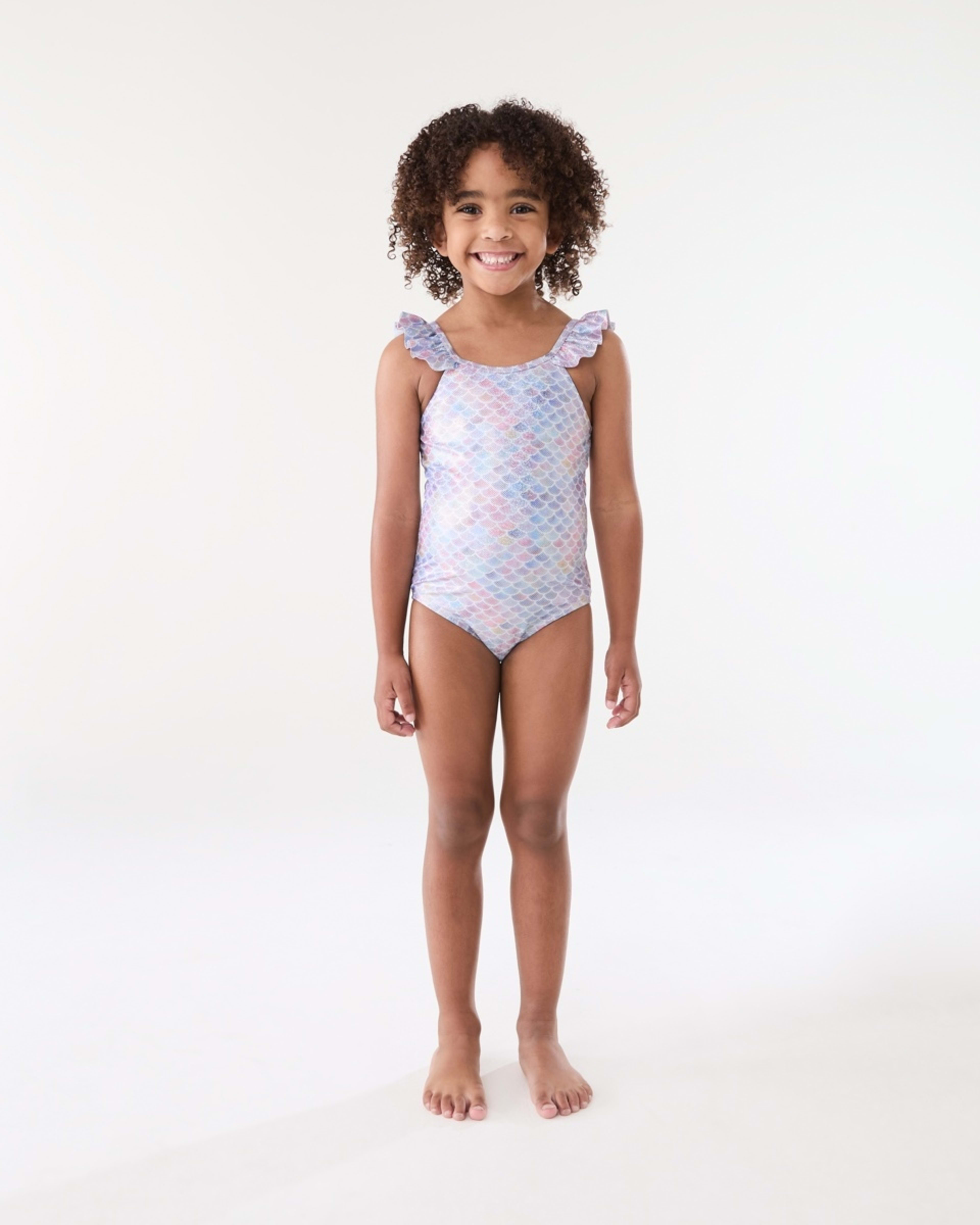 4 One Piece Swimsuit MERMAID SCALES, 4 of 8