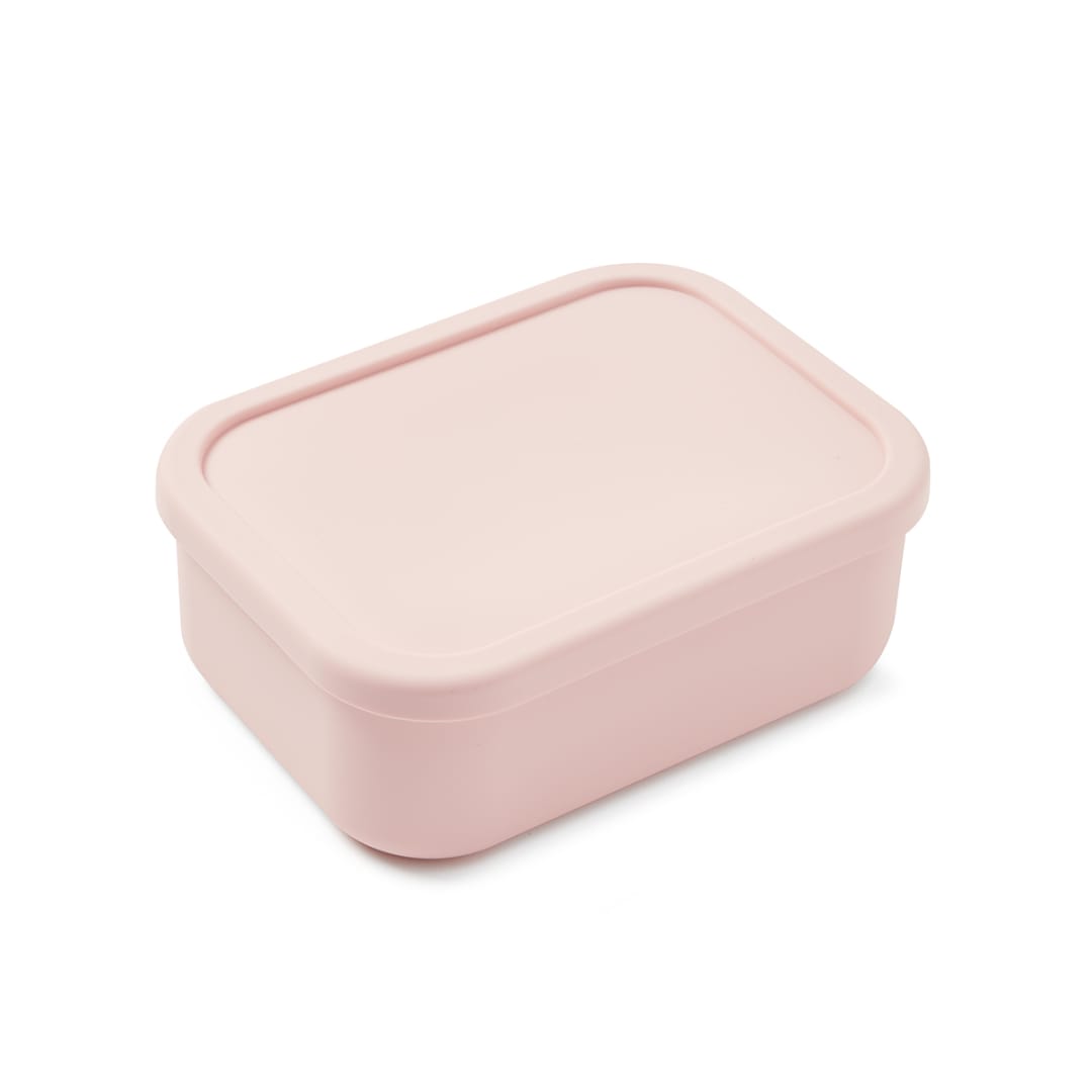 Pink Silicone Bento Lunch Box Kmart