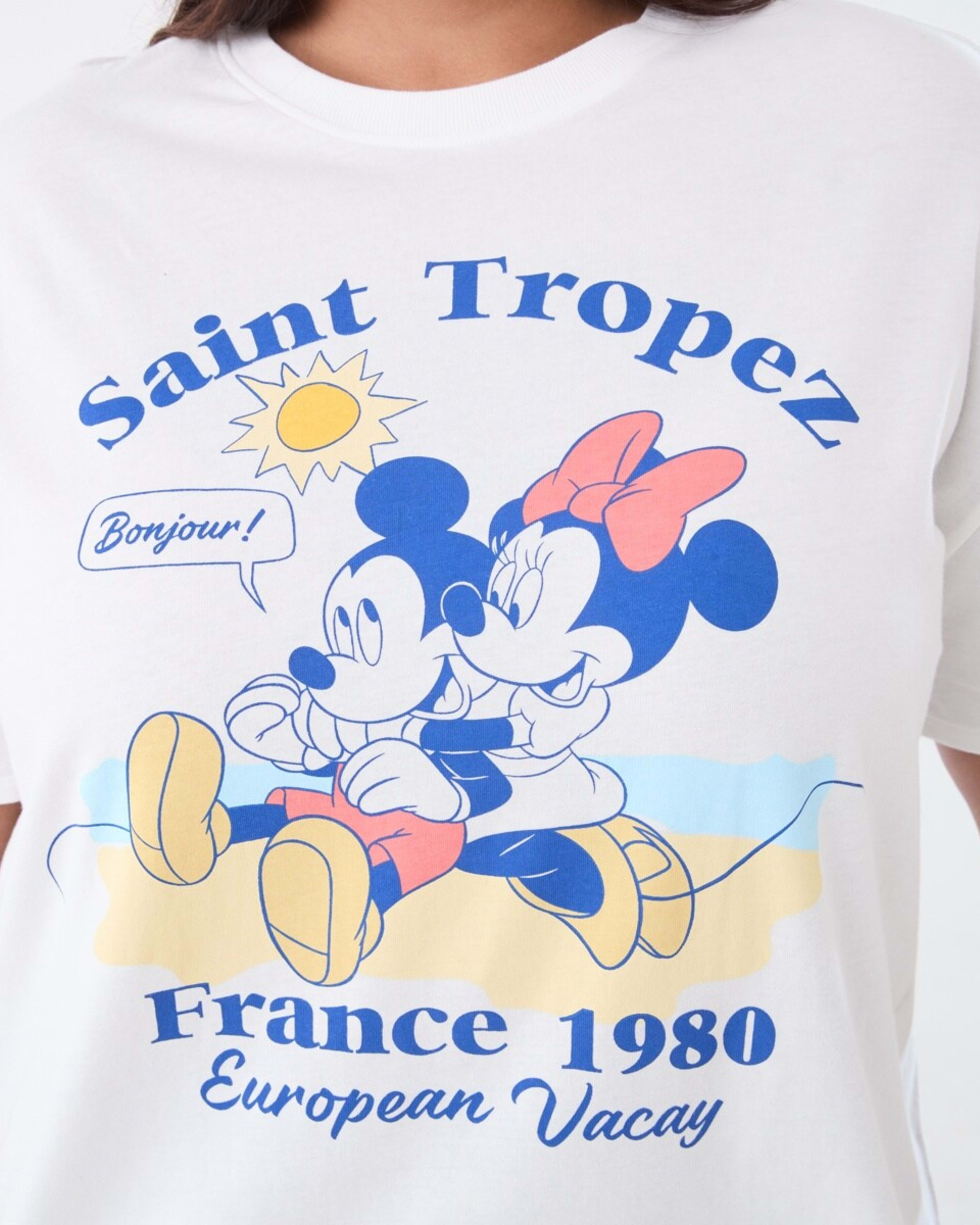 5 Curve Minnie License Short Sleeve T-shirt MINNIE VACAY, 5 of 6