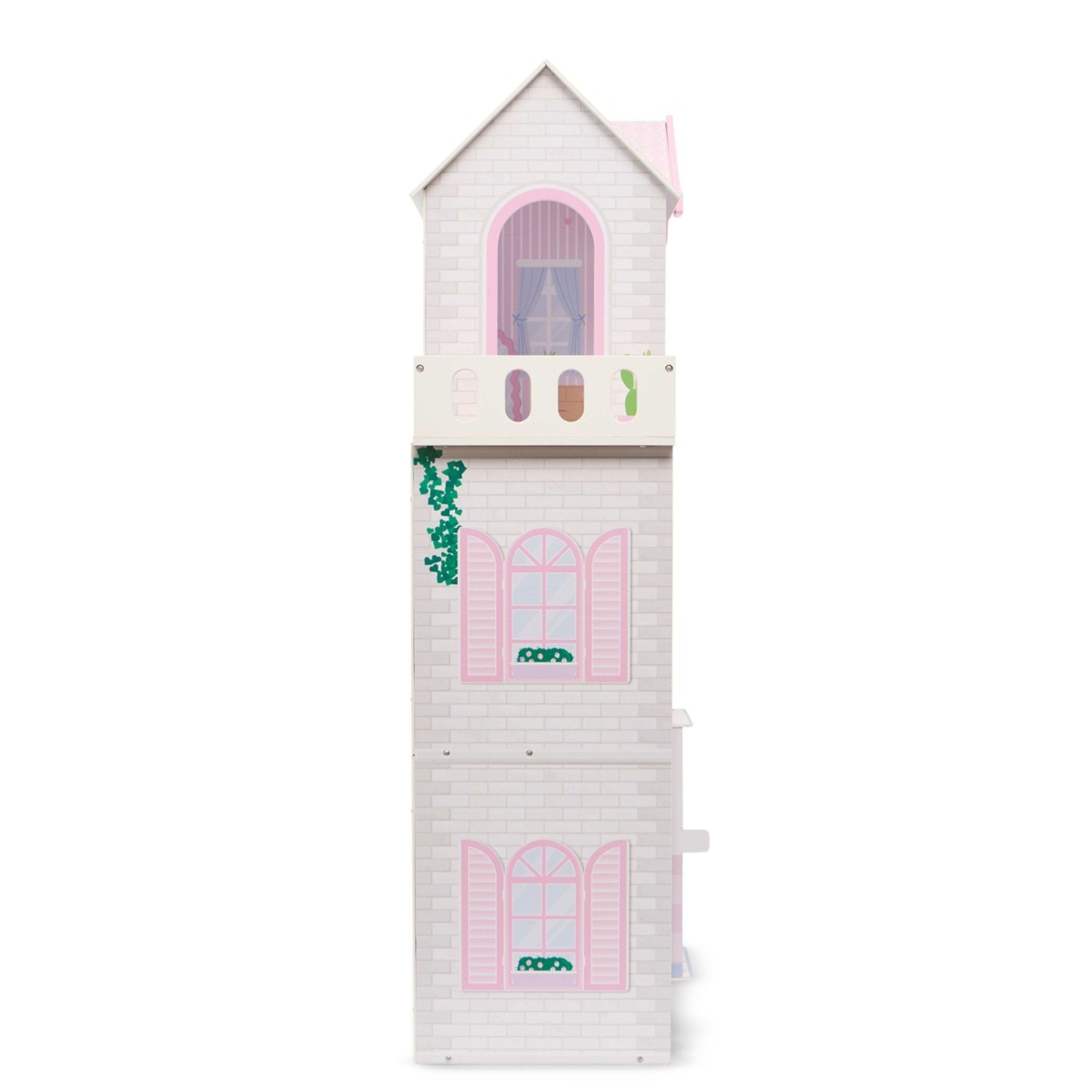 4 21 Piece Wooden Fashion Dollhouse, 4 of 10