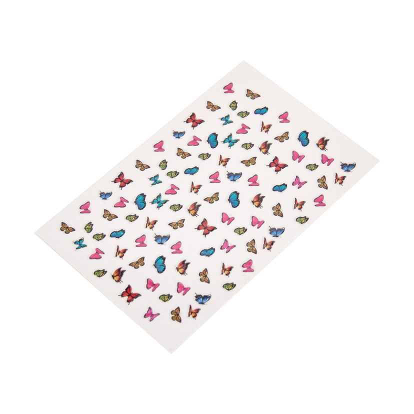 OXX Cosmetics Nail Stickers Butterflies Kmart