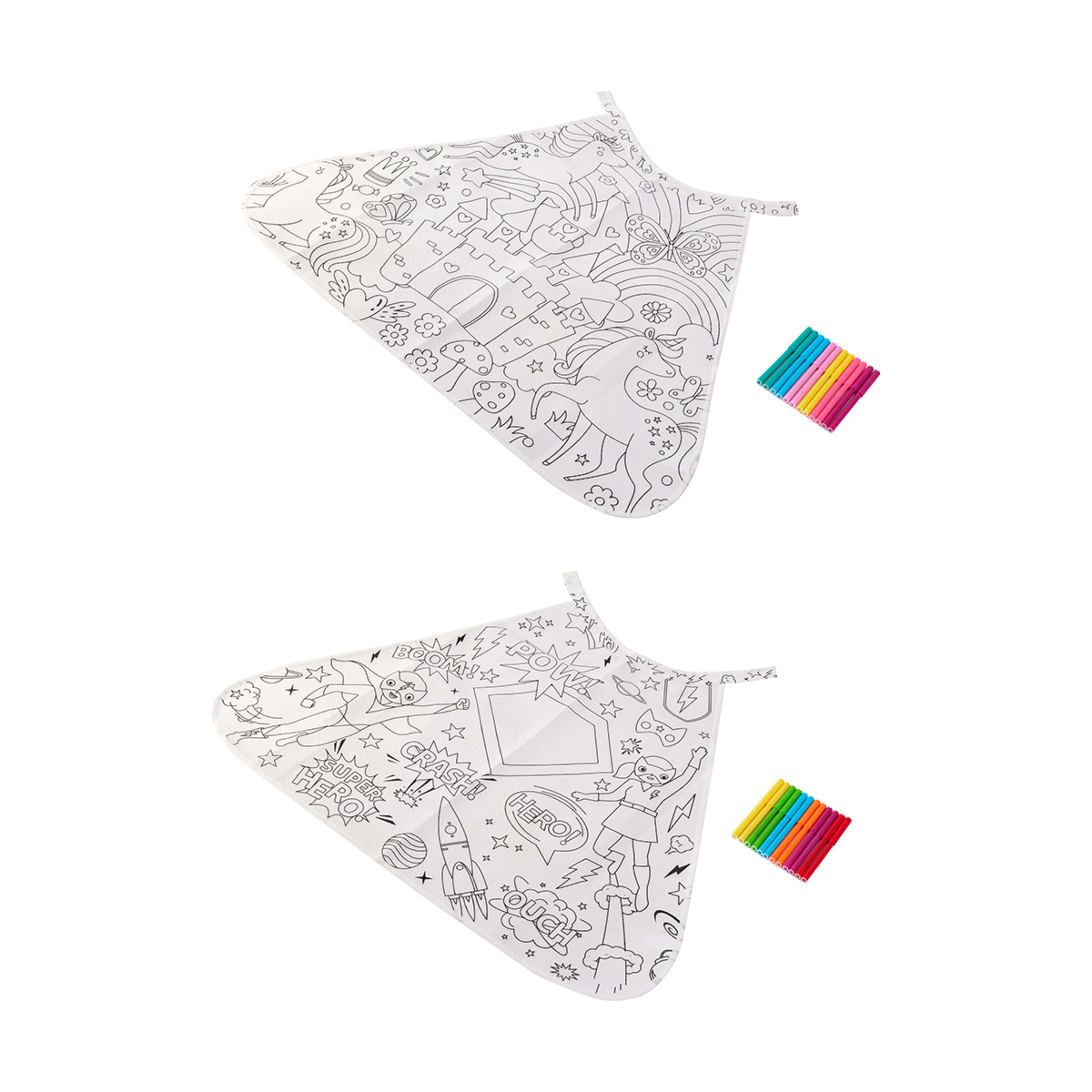 Colour Your Own Cape Kit Assorted Kmart