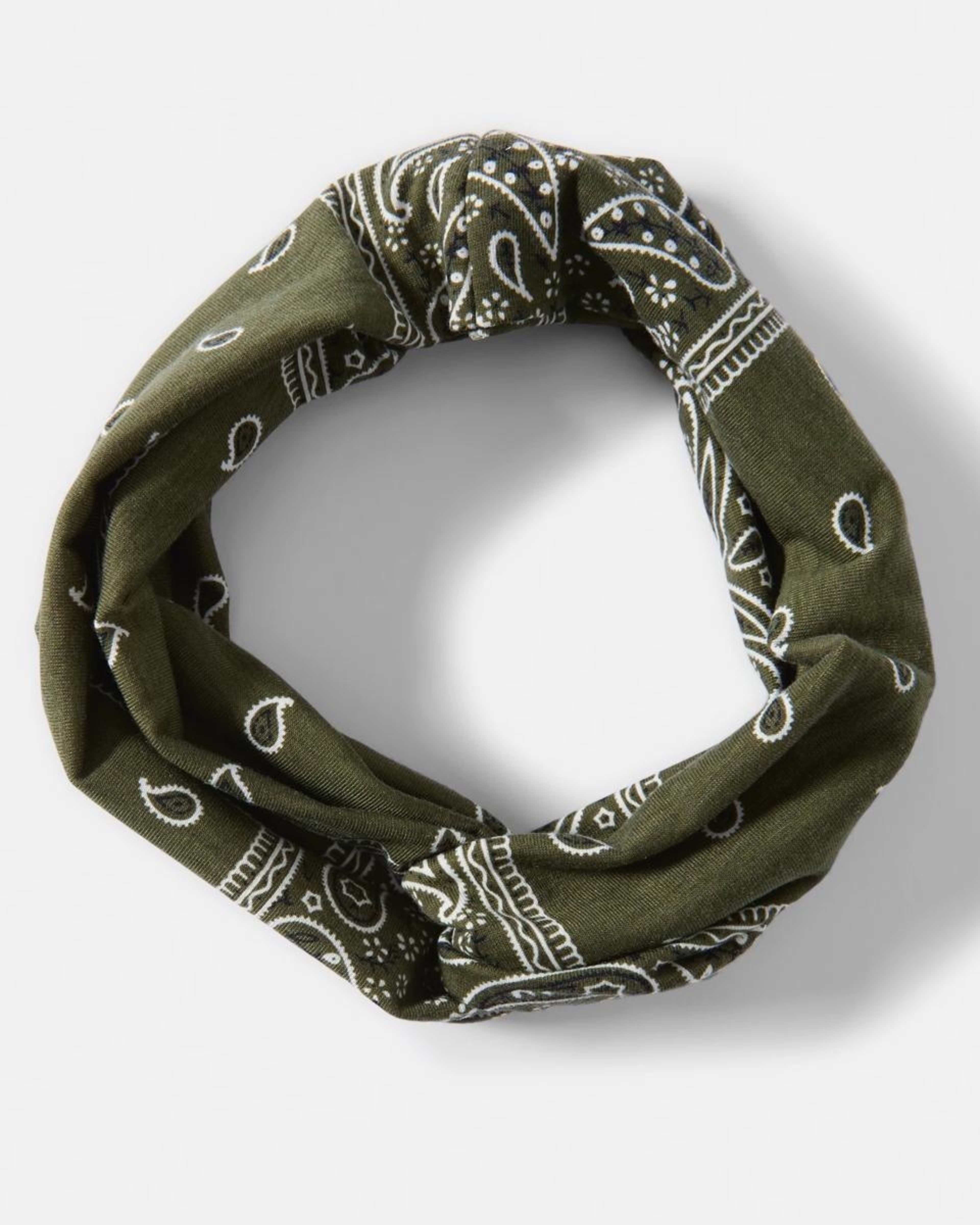 1 Stretch Bandana Headband ACC GREEN