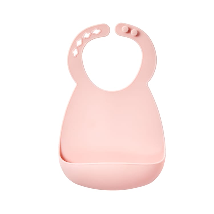 Silicone Bib Pink Kmart